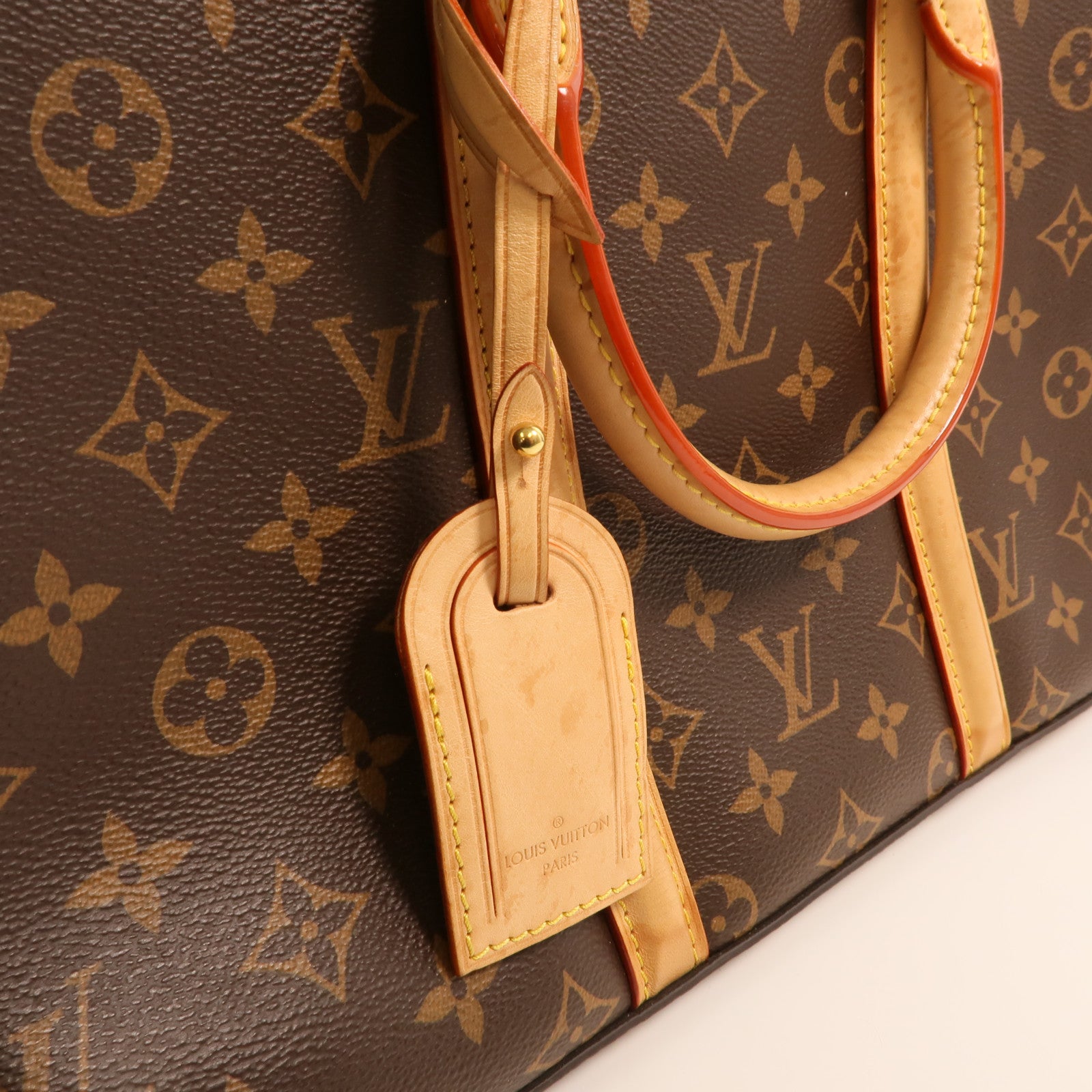 LOUIS VUITTON Monogram Soufflot MM金扣手挽肩背兩用袋