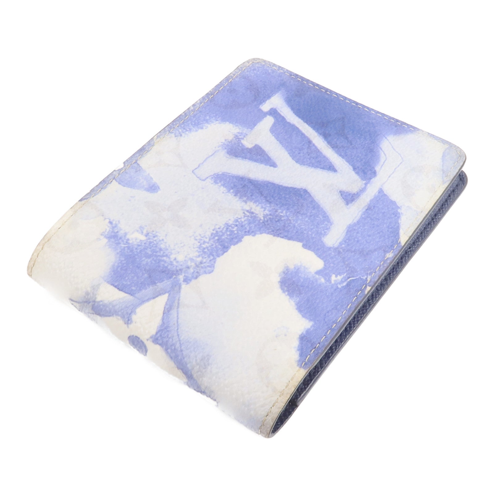 LOUIS VUITTON Monogram Watercolor Multiple Wallet錢包