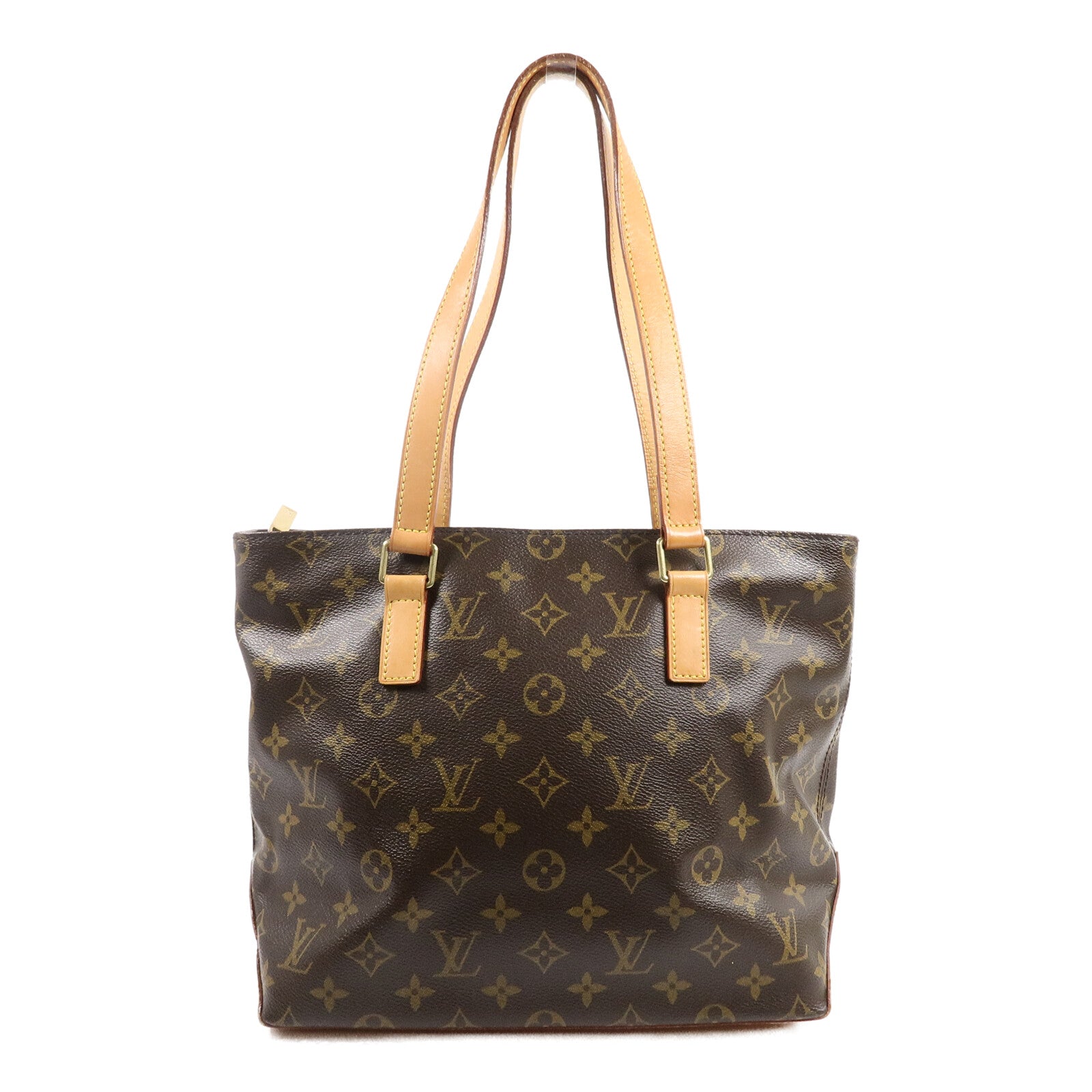 LOUIS VUITTON Monogram Cabas Piano金扣肩背袋