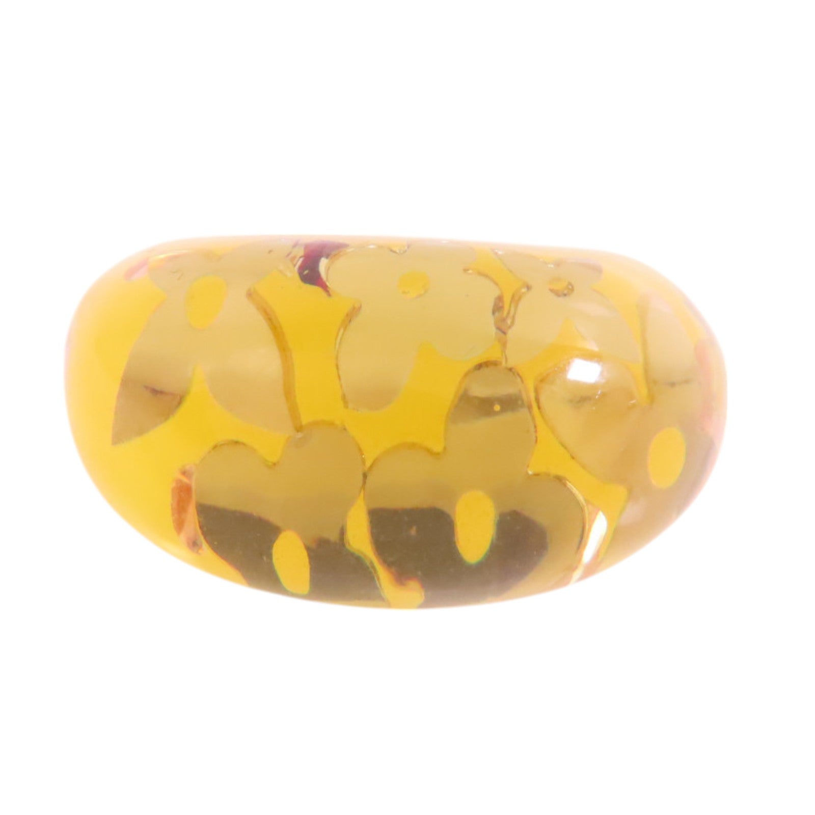 LOUIS VUITTON Resin Inclusion Ring戒指US#6.25