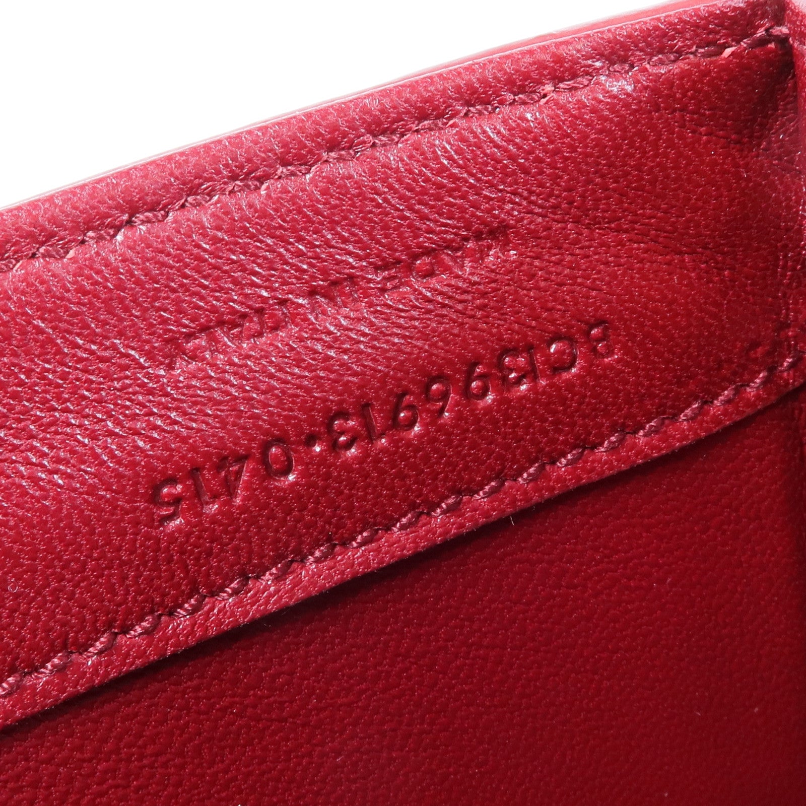 SAINT LAURENT 鱷魚皮革Classic Universite金扣肩背袋