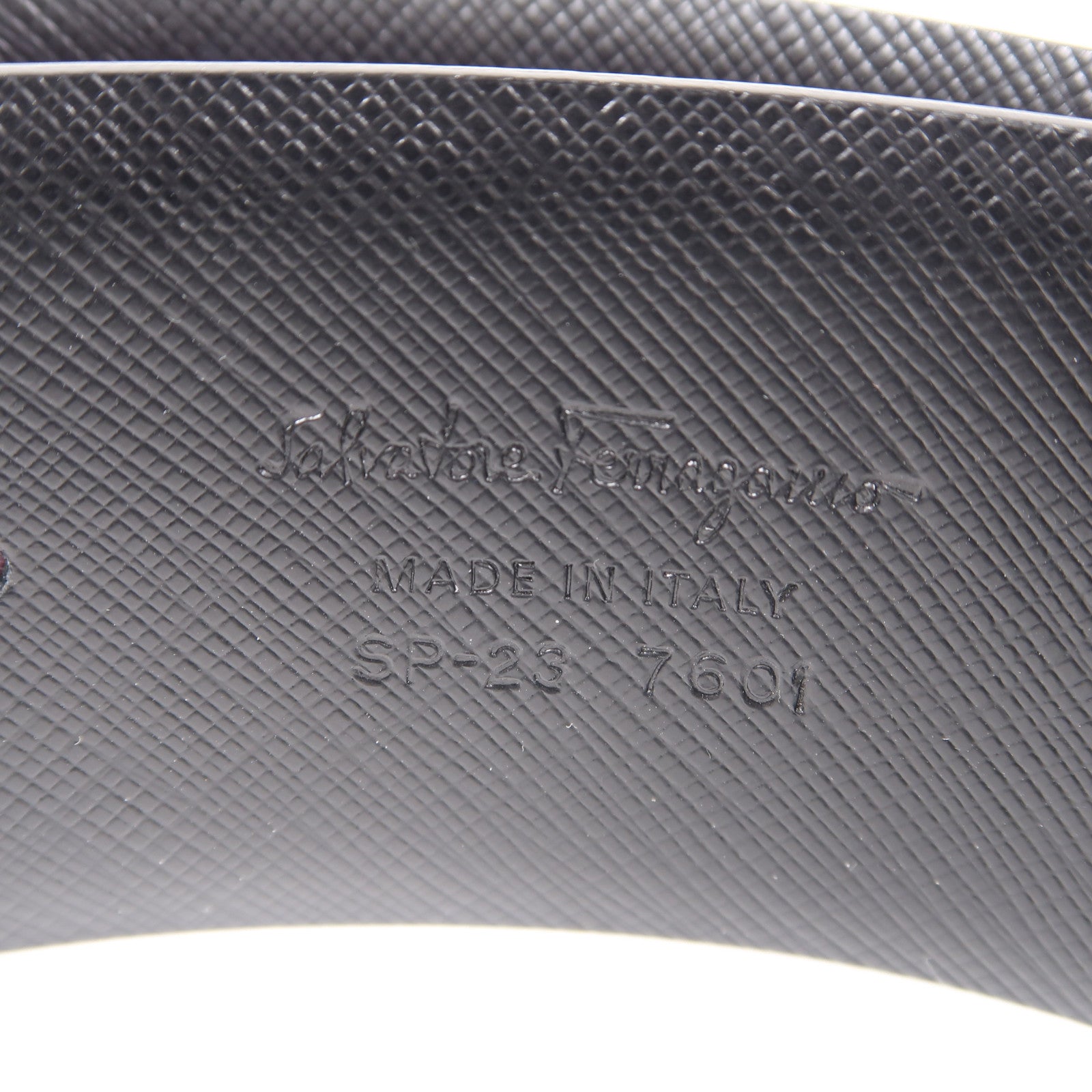 Salvatore Ferragamo 牛皮皮革Belt金扣皮帶紫色