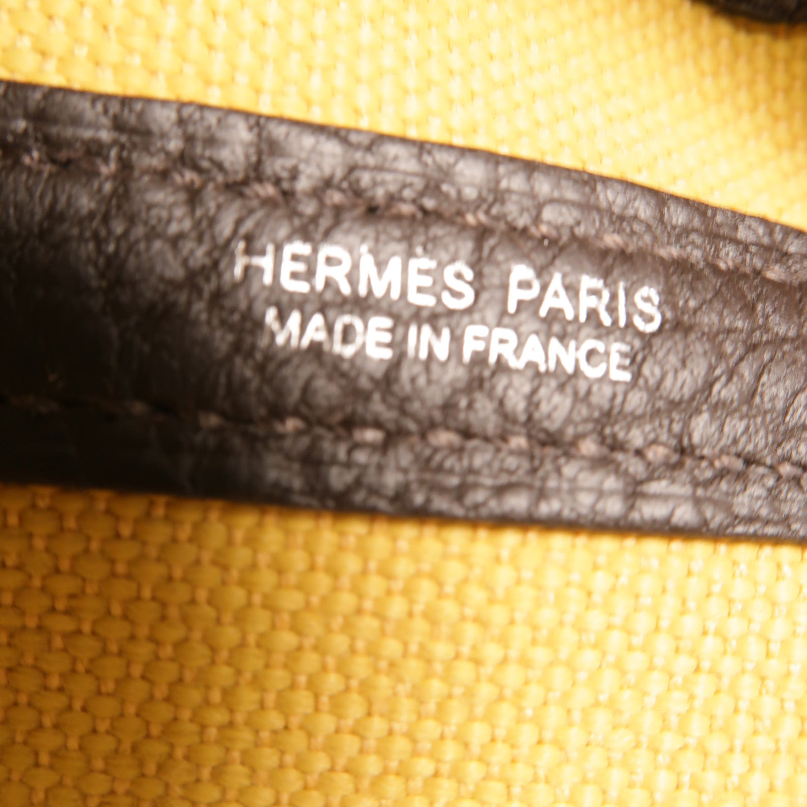HERMES Toile H Garden Party TPM手挽袋Ebene/Paille
