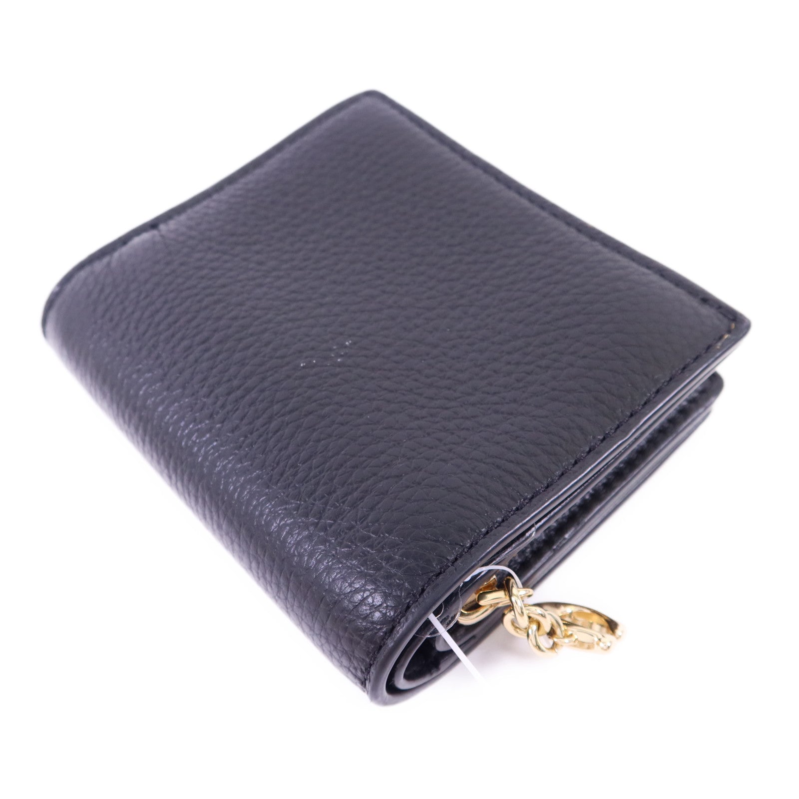 COACH 牛皮皮革Wallet金扣錢包