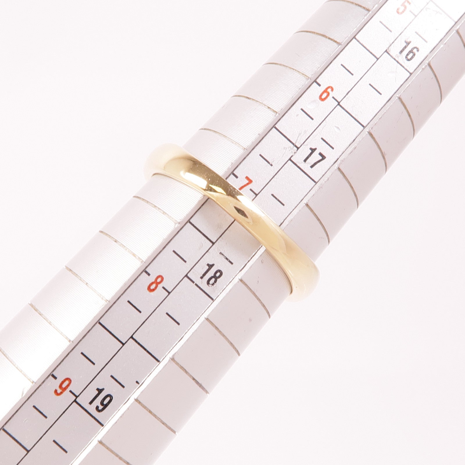 JEWELRY 18K黃金Ruby/Diamond Ring紅寶石/鑽石戒指US#7.5