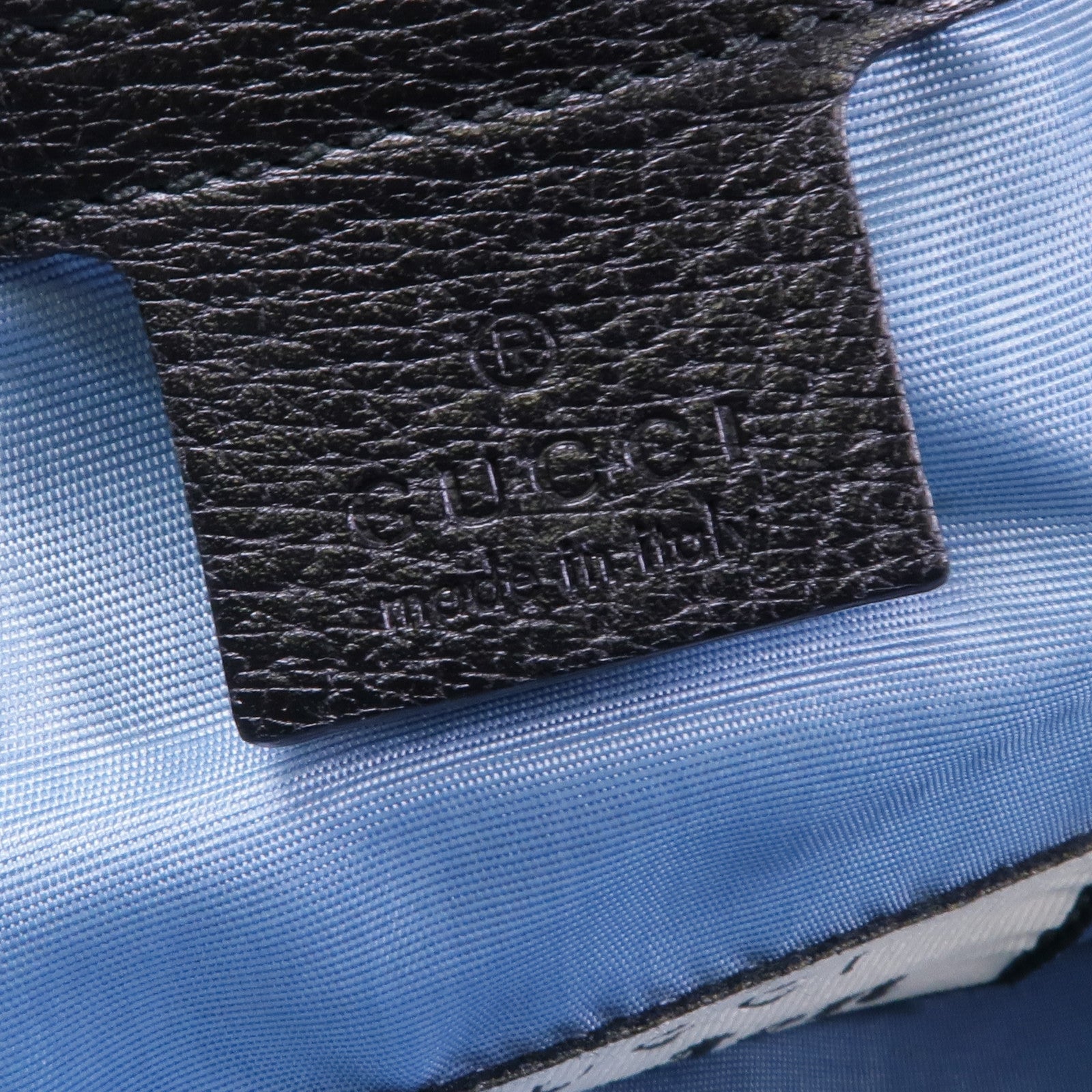 GUCCI GG GHW 2 Way Shoulder Bag 513907 Calfskin Leather Black