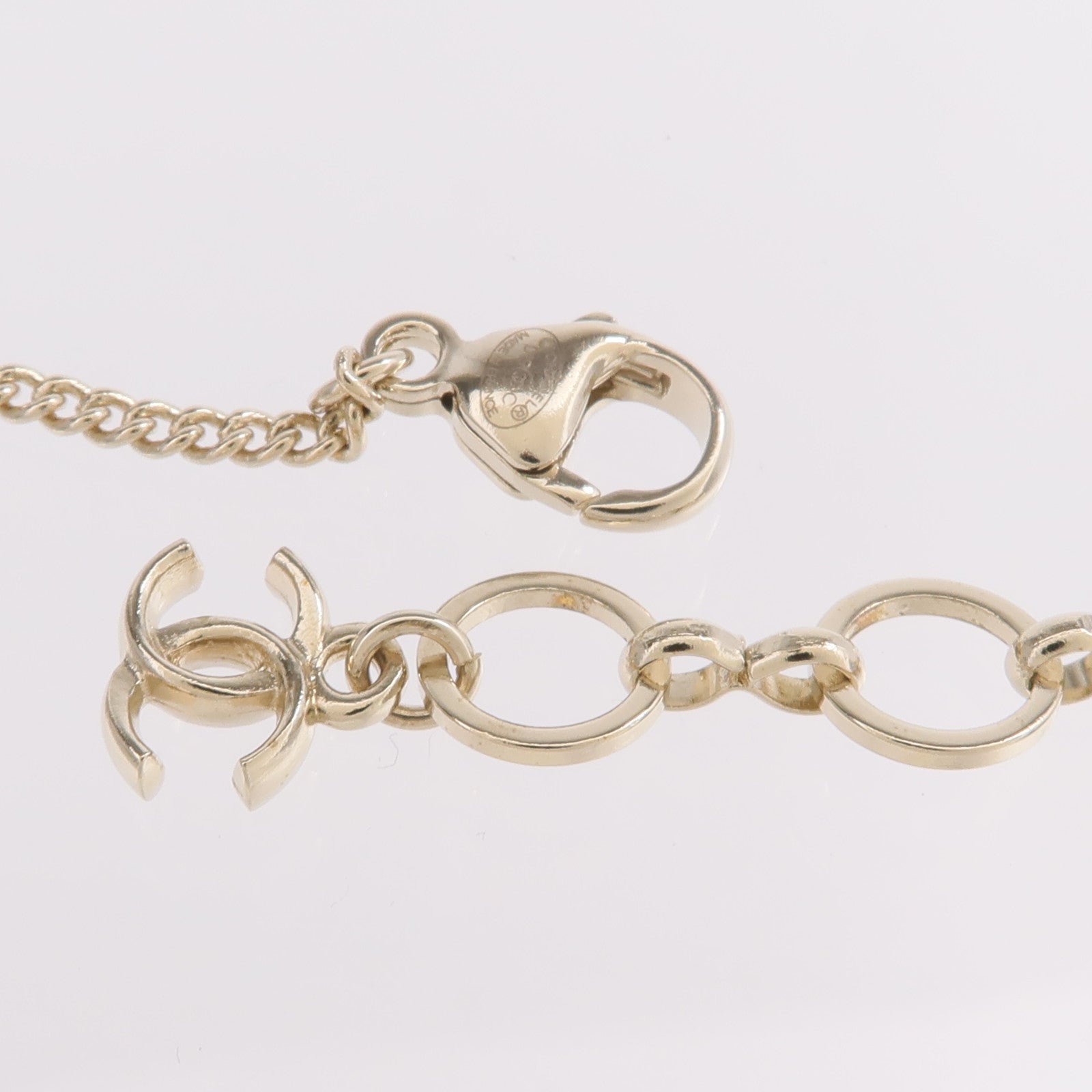 CHANEL PVC/金屬Necklace項鍊
