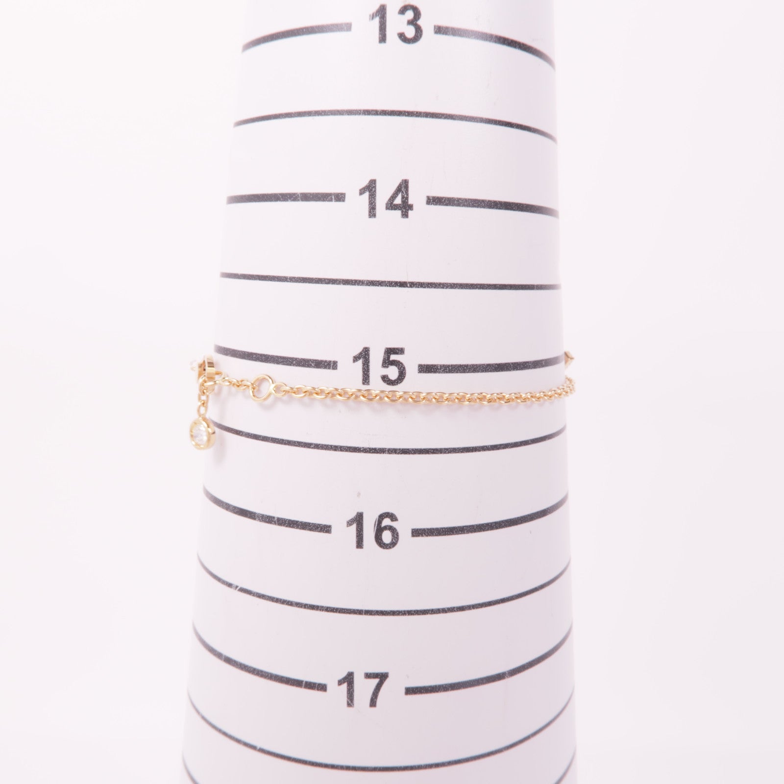 HERMES 18K玫瑰金Finesse Bracelet鑽石手鏈