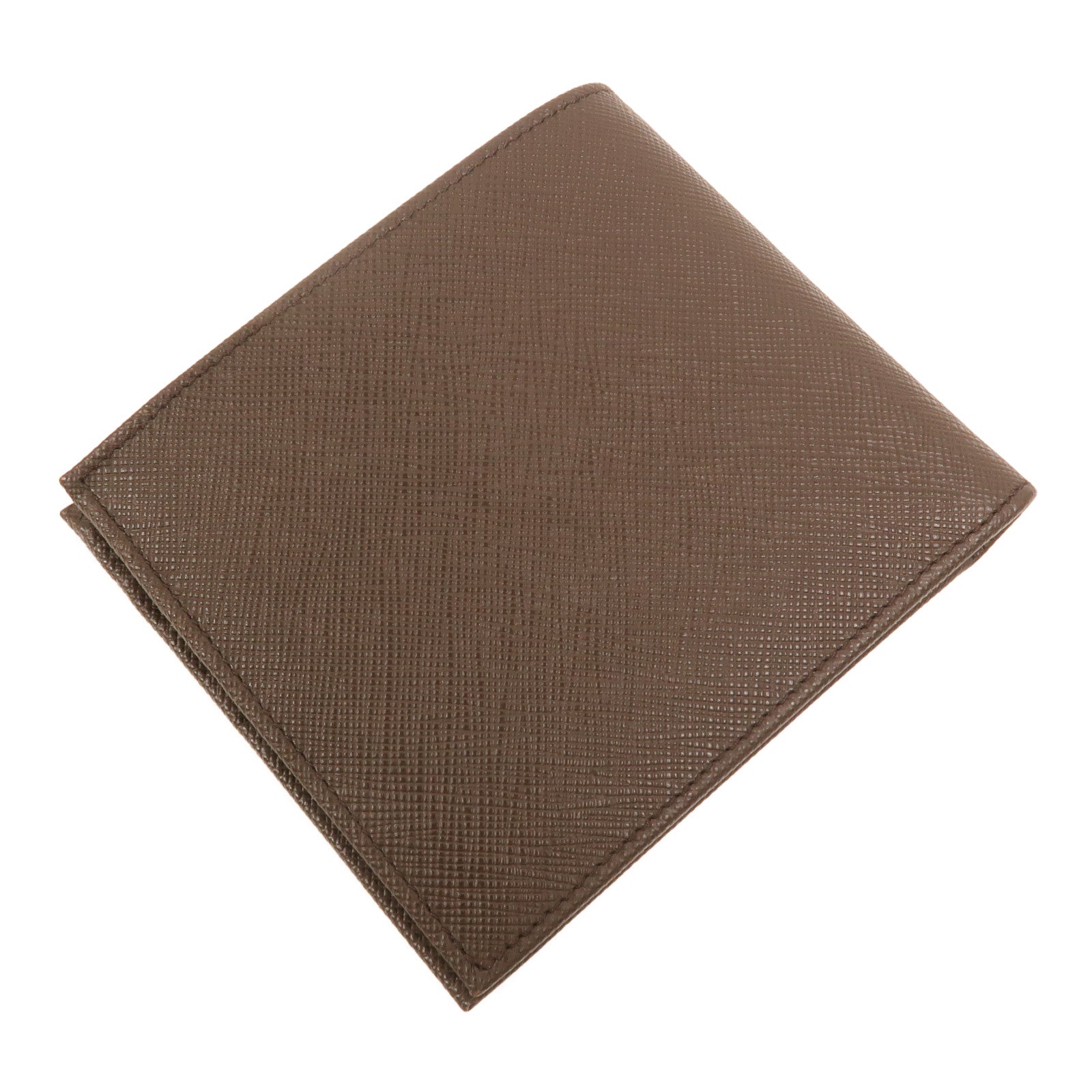 PRADA Saffiano皮革Fold Wallet錢包