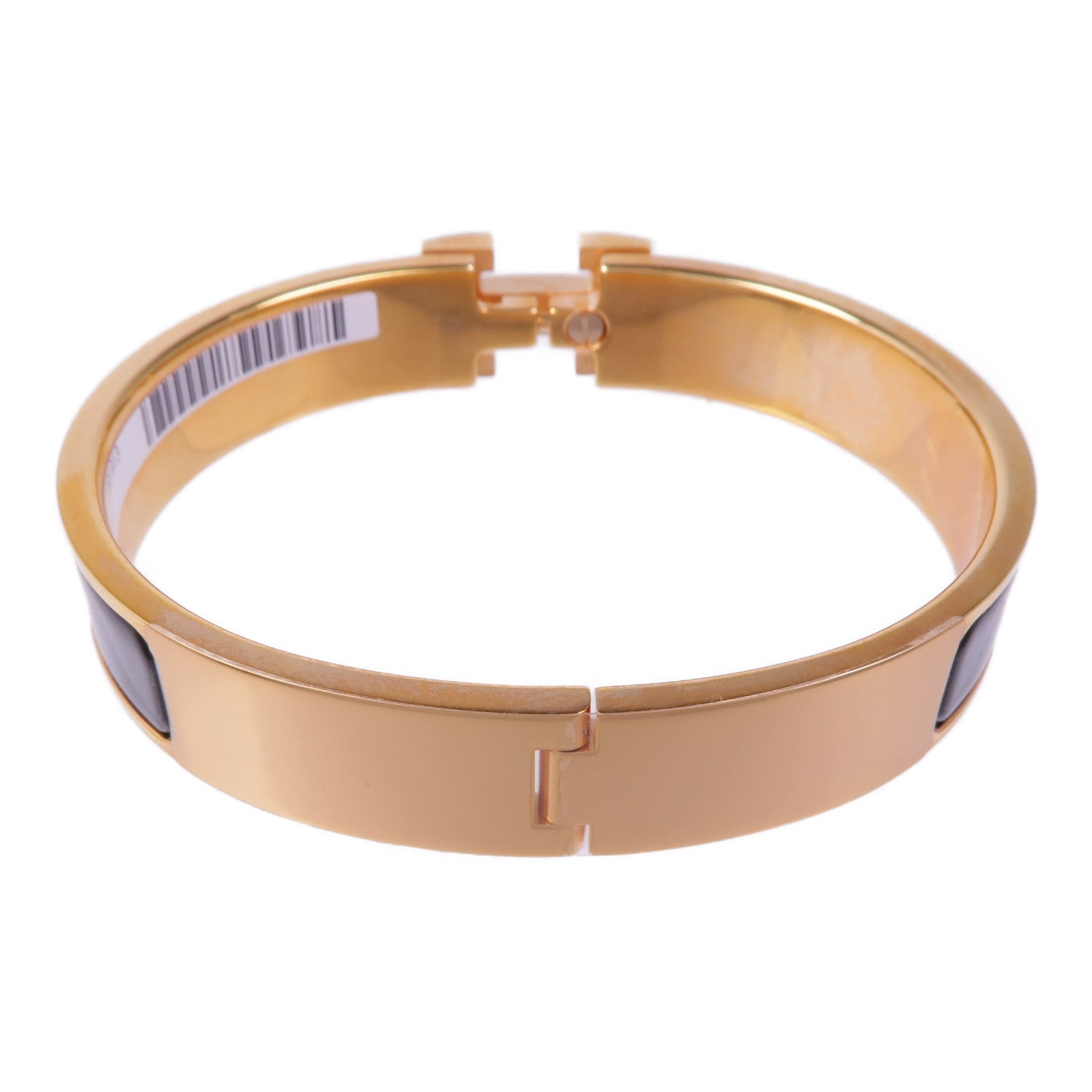 HERMES 金屬/琺瑯Clic-Clac H Bracelet金扣手鐲