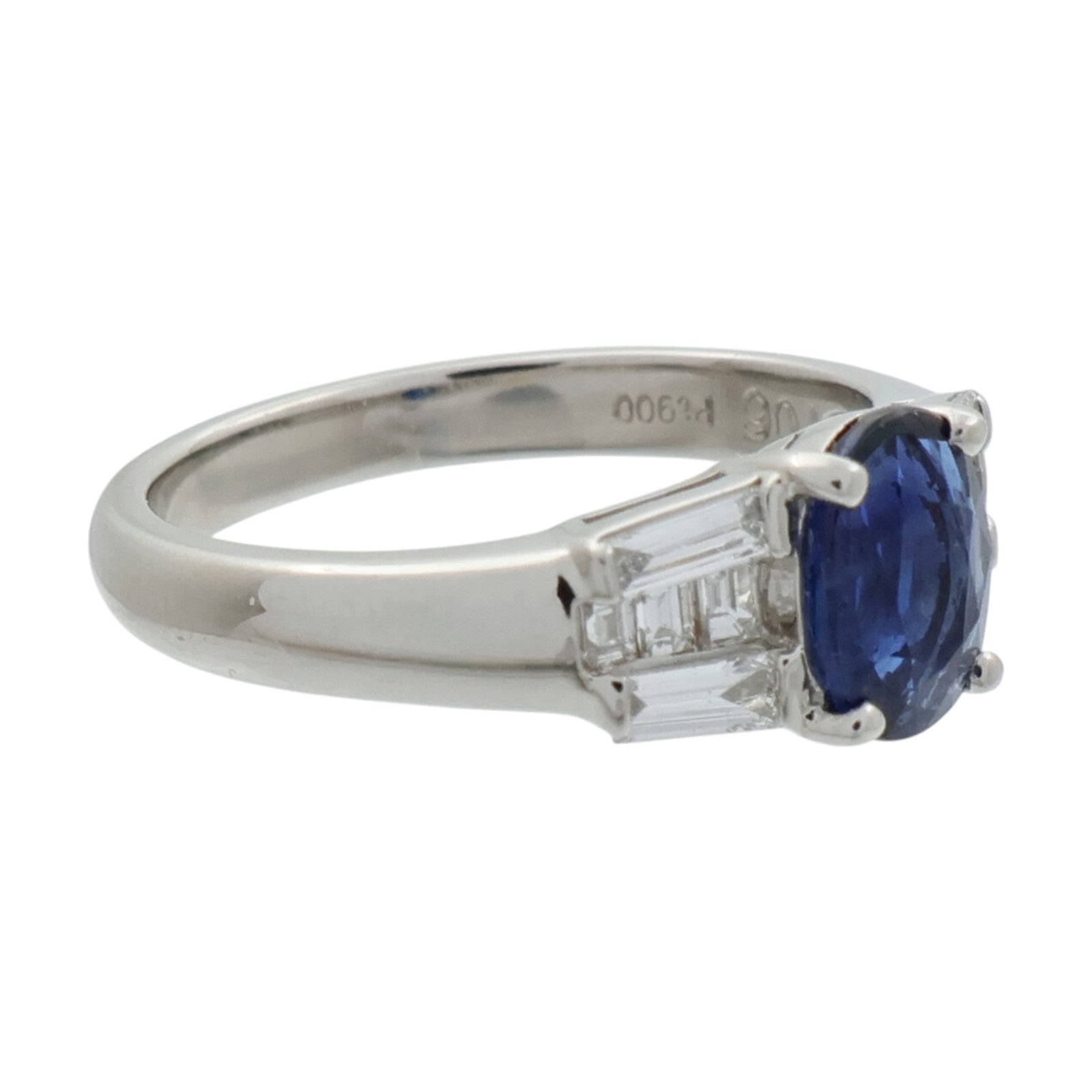 JEWELRY PT900鉑金/藍寶石Sapphire鑽石戒指