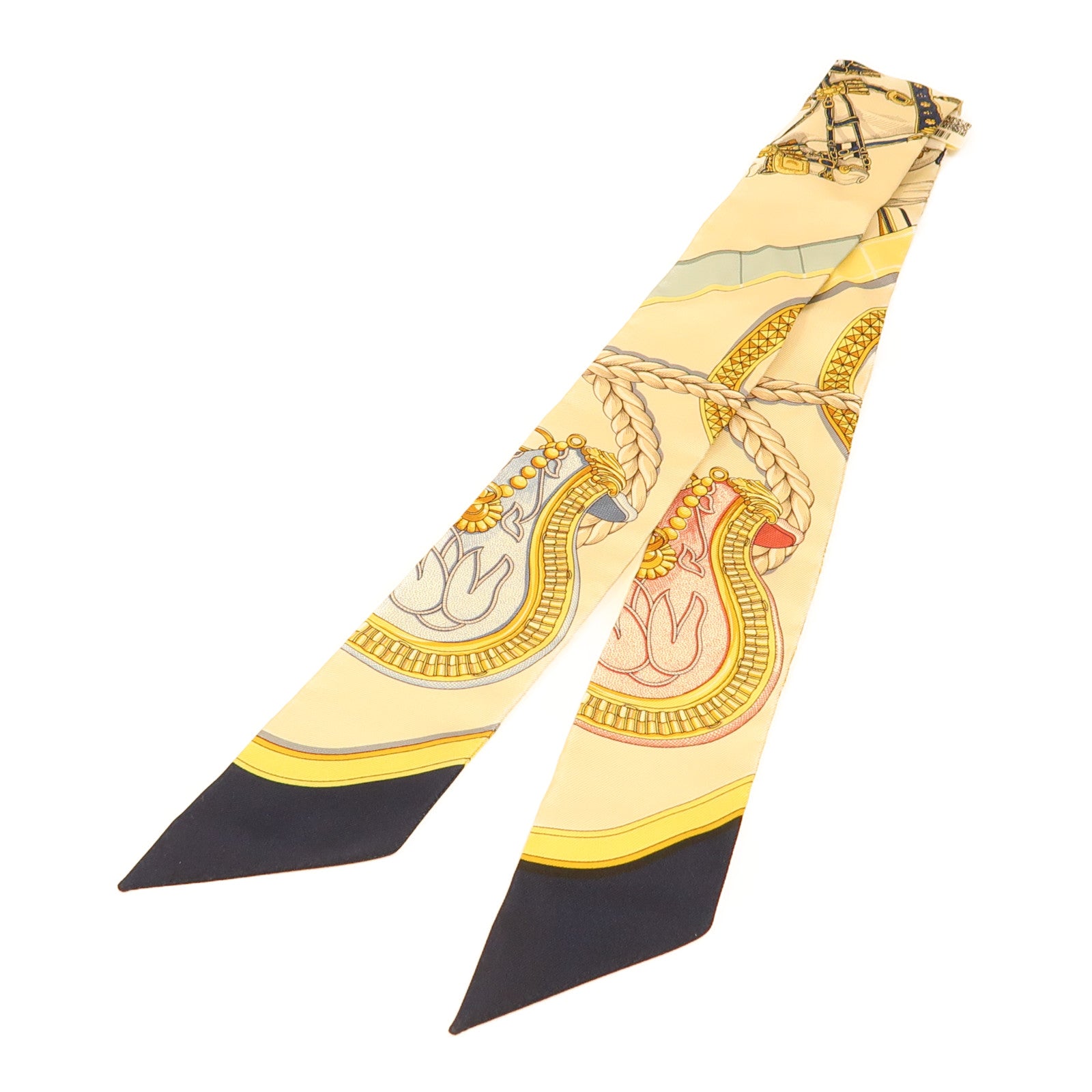 HERMES 絲質Twilly絲巾