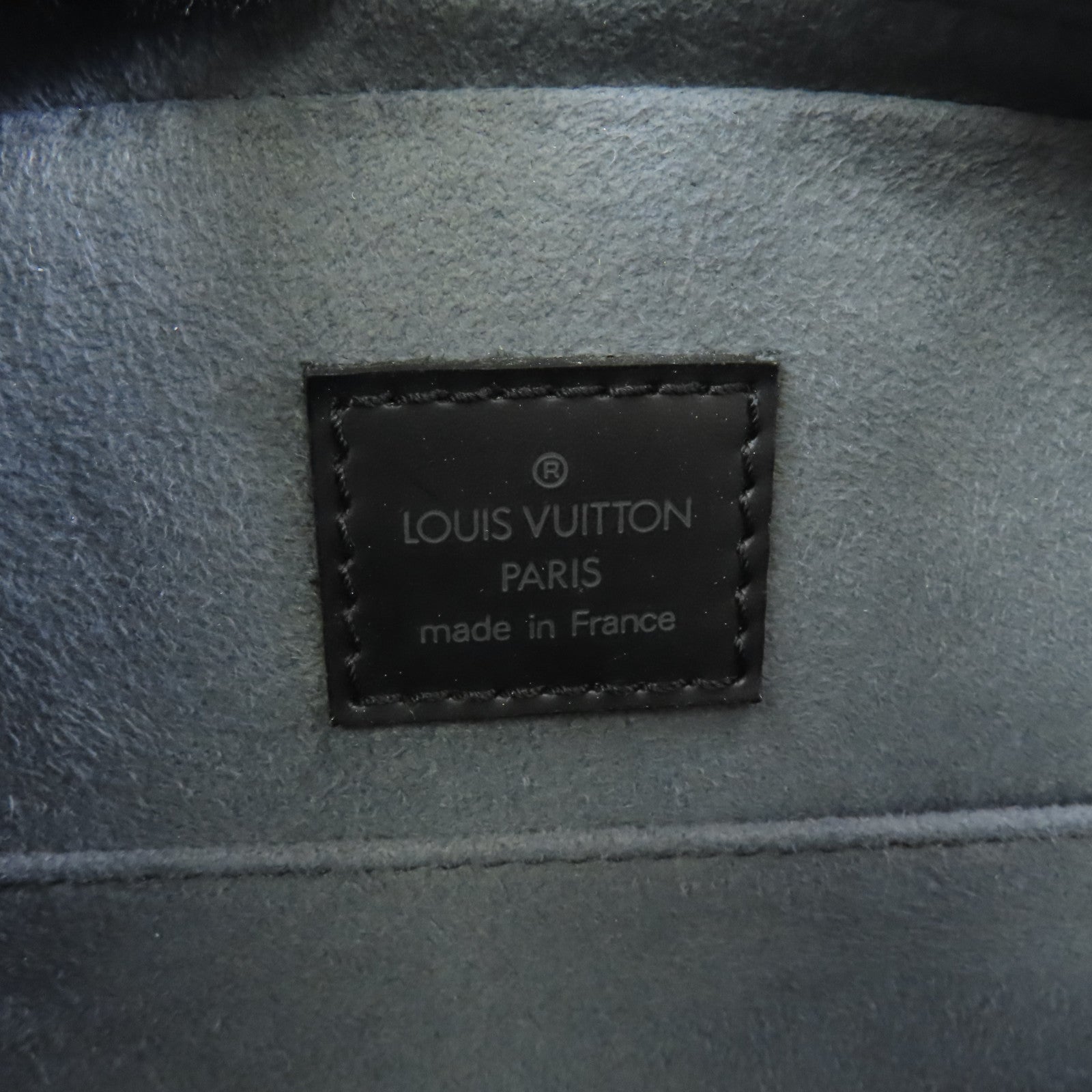 LOUIS VUITTON Epi Jasmin金扣手挽袋黑色