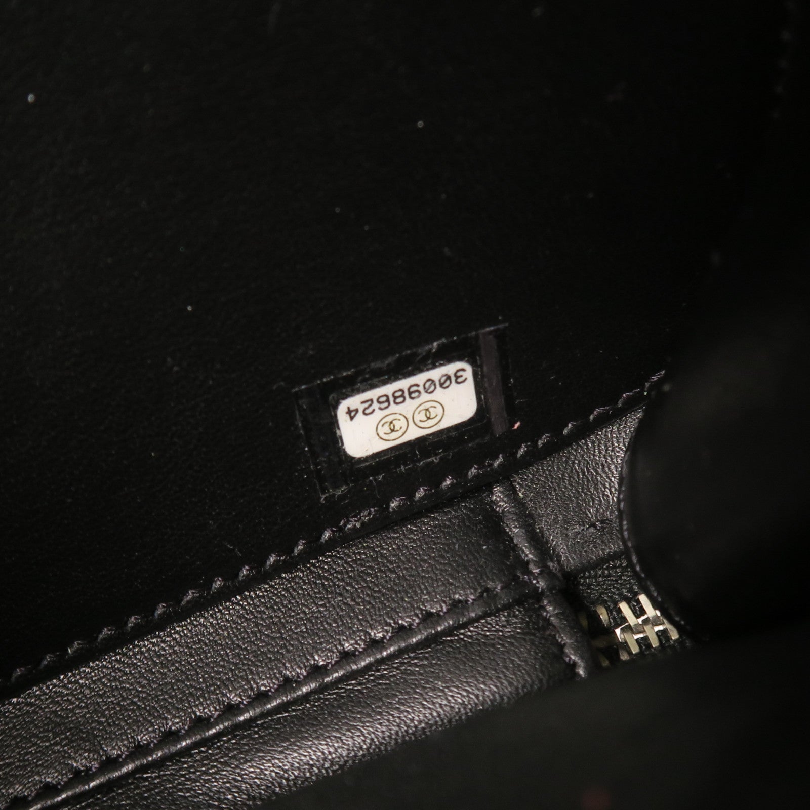 CHANEL 【激減優惠】Tweed Vanity Case銀扣手挽肩背兩用袋