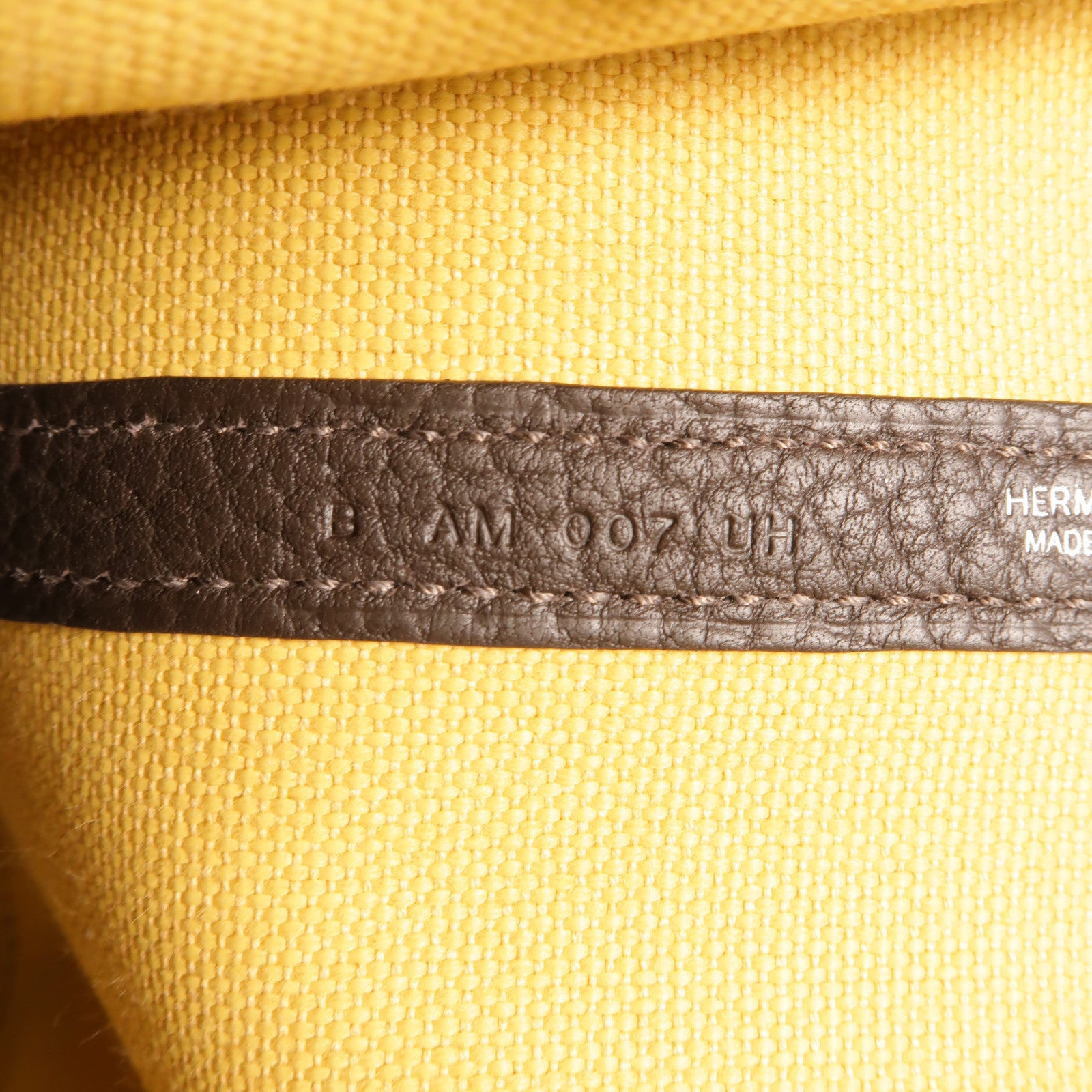 HERMES Toile H Garden Party TPM手挽袋Ebene/Paille