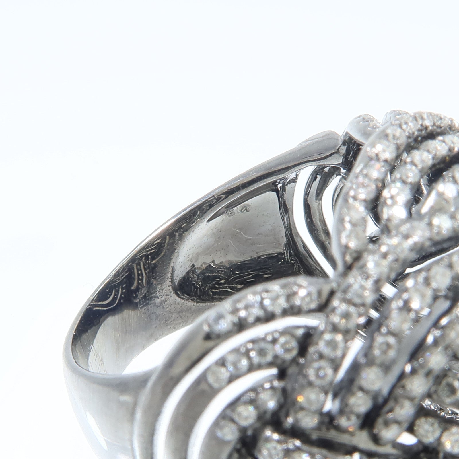 JEWELRY 18K白金Diamond Ring鑽石戒指