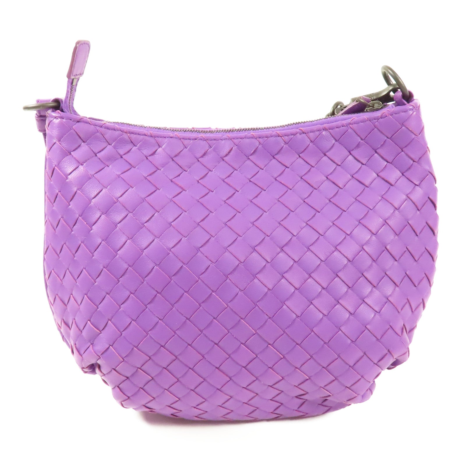 BOTTEGA VENETA 牛皮皮革Shoulder Bag黑扣肩背袋