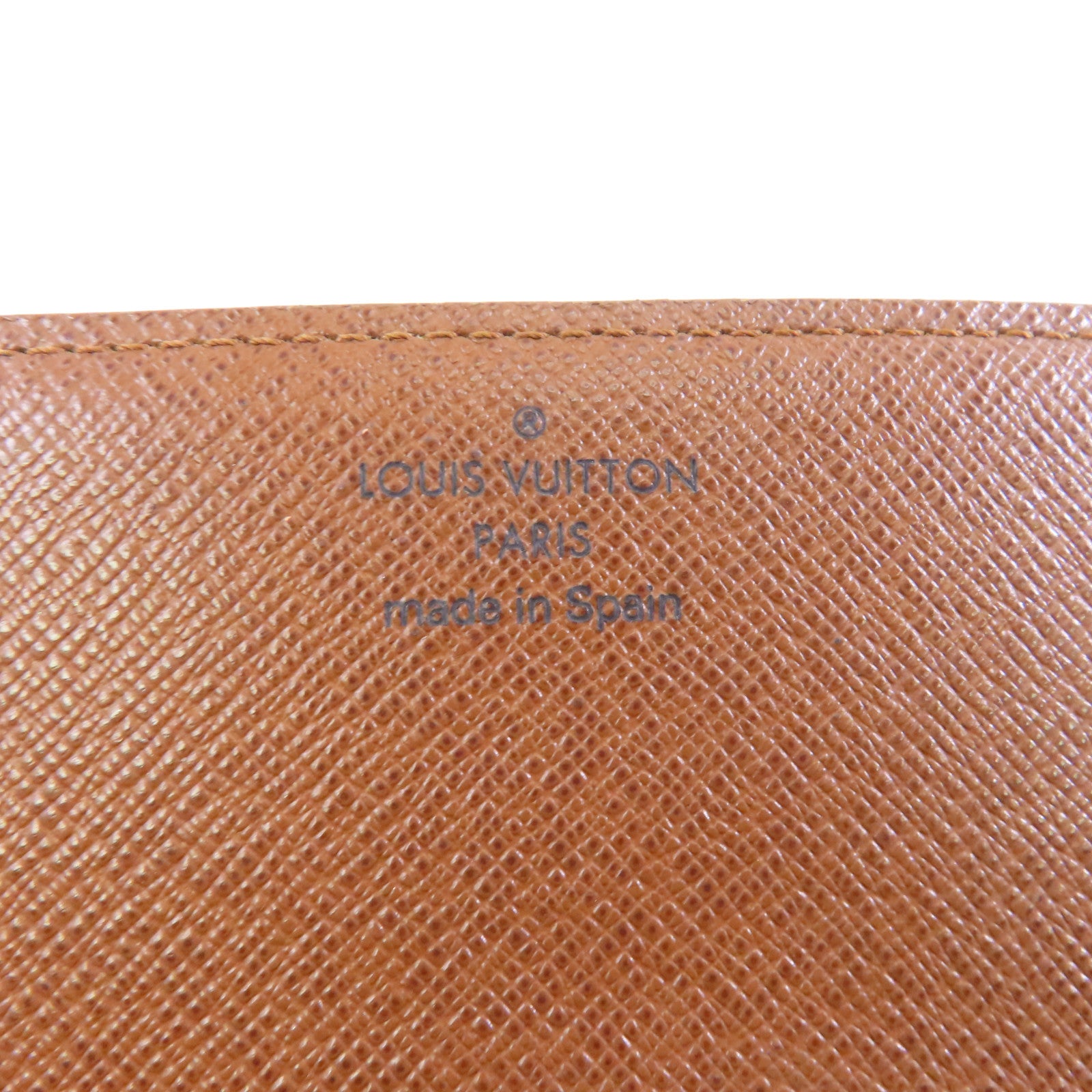 LOUIS VUITTON Monogram Card Case卡片套棕色