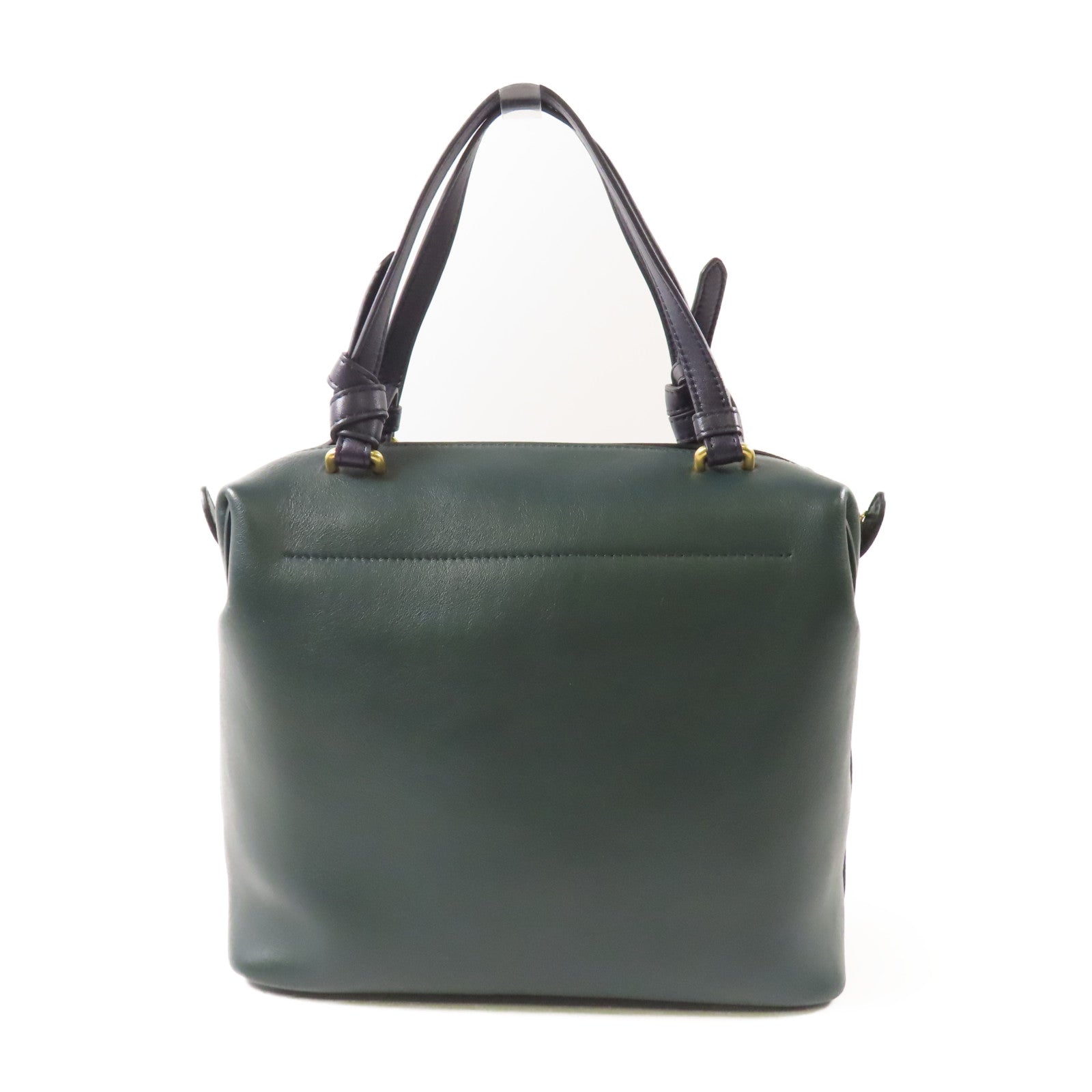 CELINE 牛皮皮革Soft Cube金扣手挽肩背兩用袋