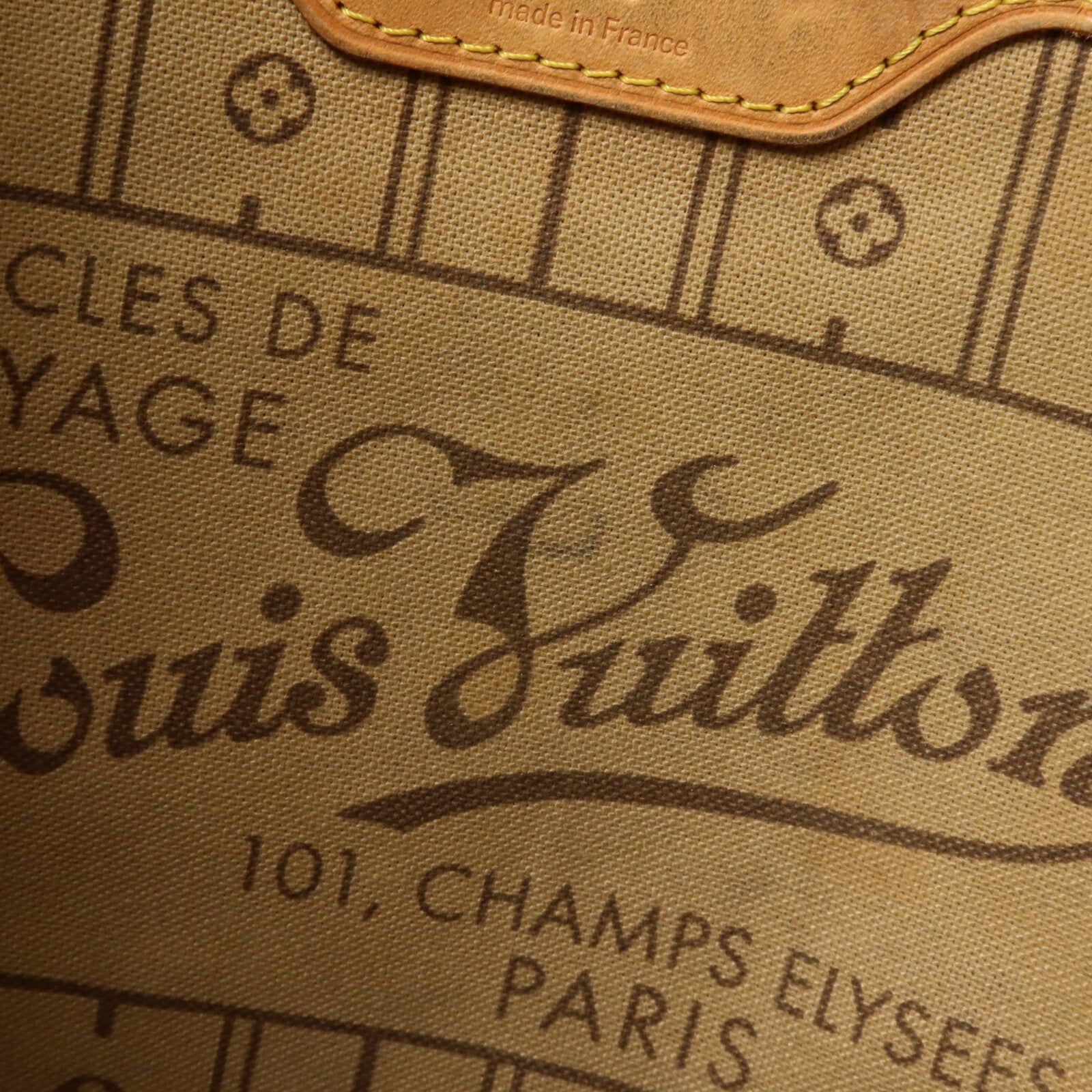 LOUIS VUITTON Monogram Neverfull MM手挽袋