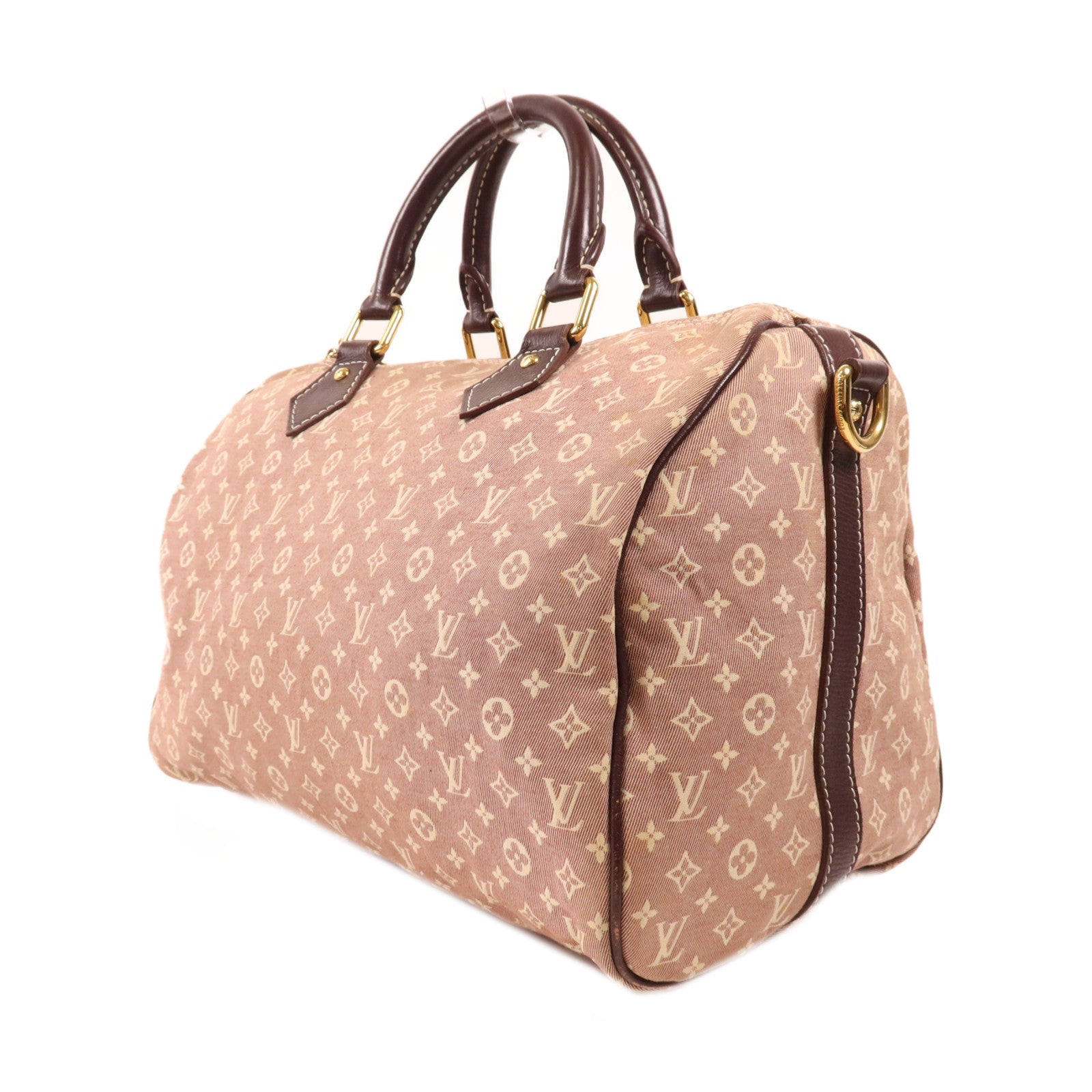 LOUIS VUITTON Monogram Idylle Speedy Bandouliere 30金扣手挽肩背兩用袋