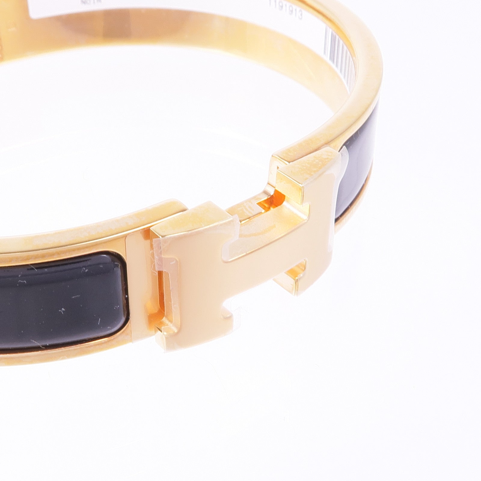 HERMES 金屬/琺瑯Clic-Clac H Bracelet金扣手鐲