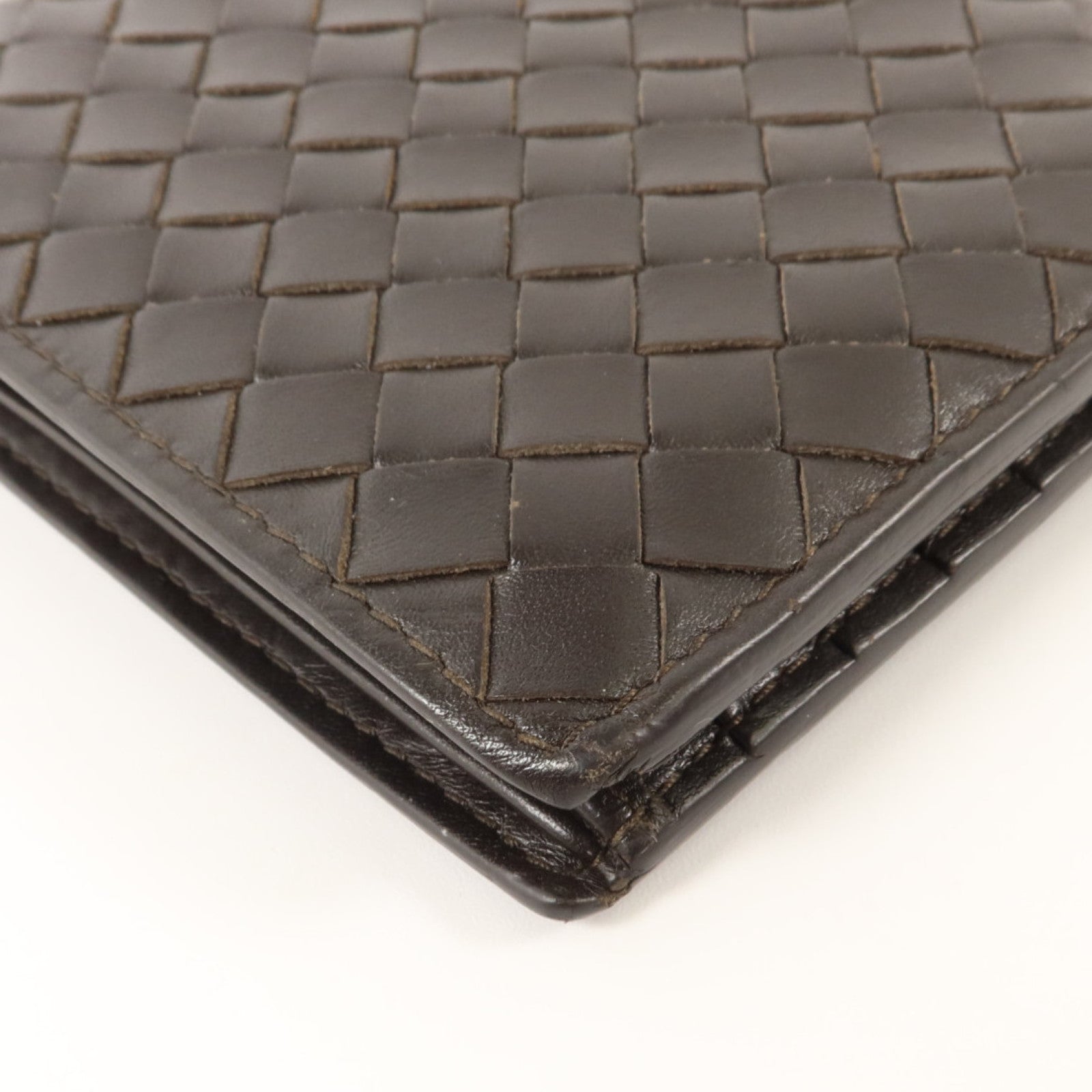 BOTTEGA VENETA 羊皮皮革Bifold Wallet錢包