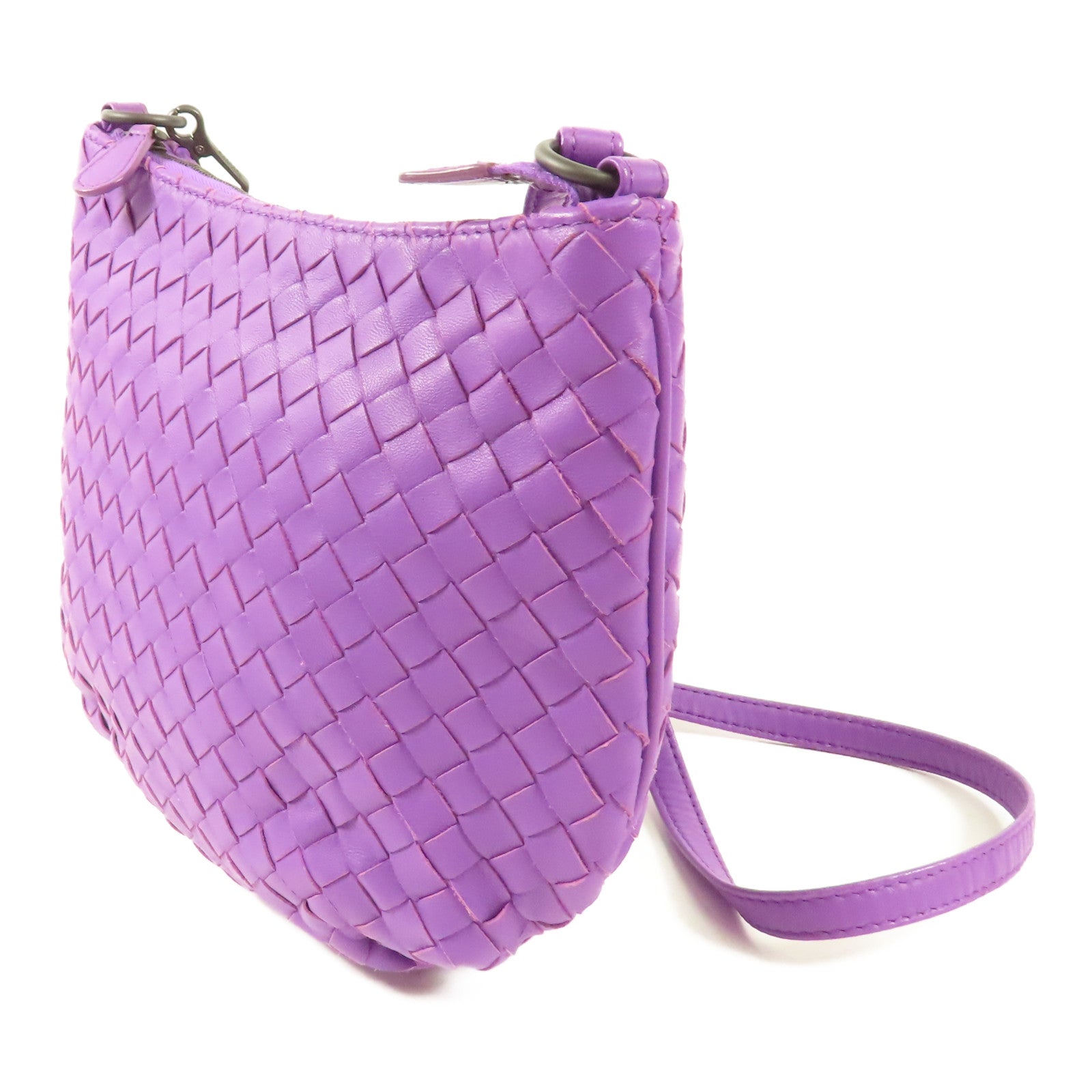 BOTTEGA VENETA 牛皮皮革Shoulder Bag黑扣肩背袋