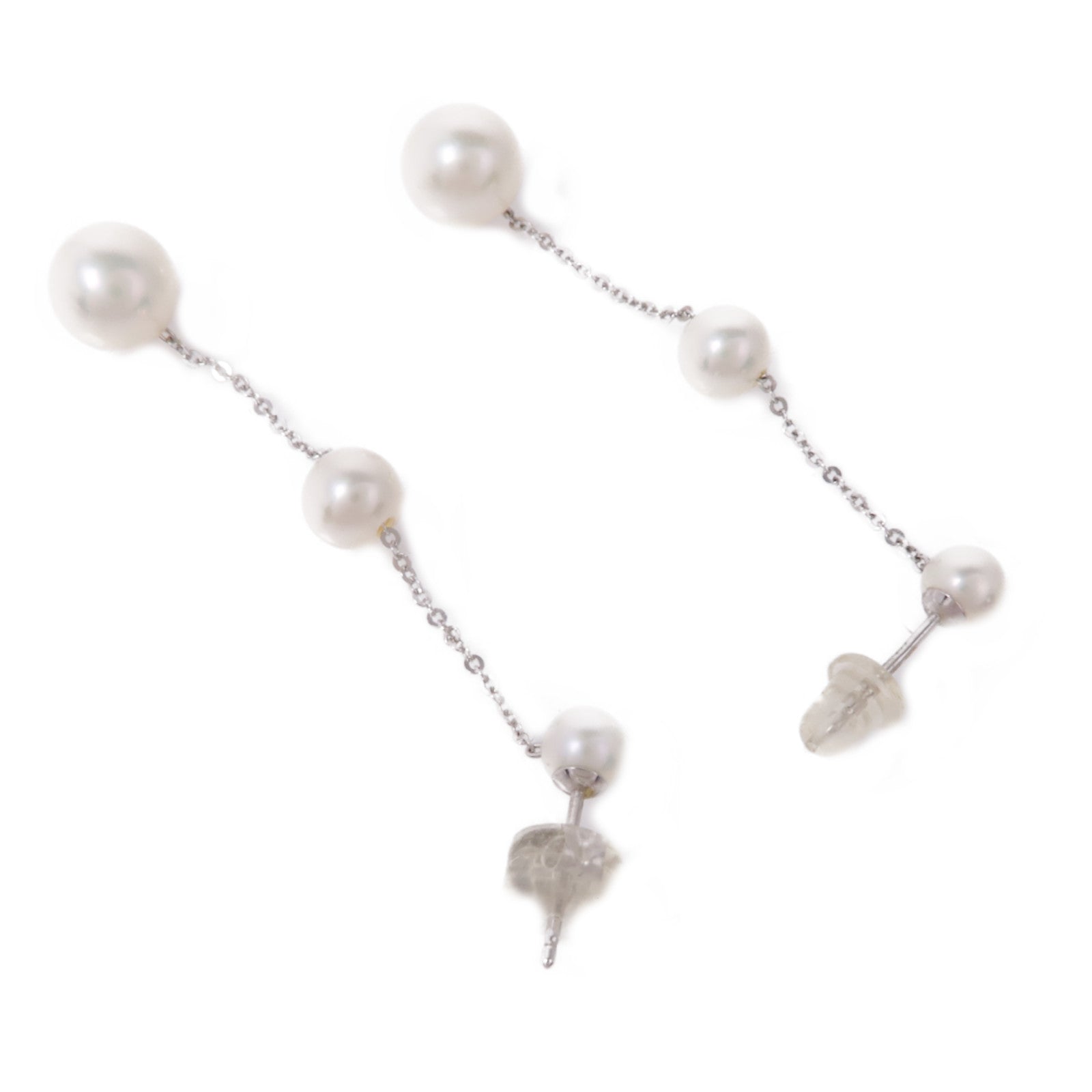 JEWELRY 14K白金Pearl Earrings珍珠耳環