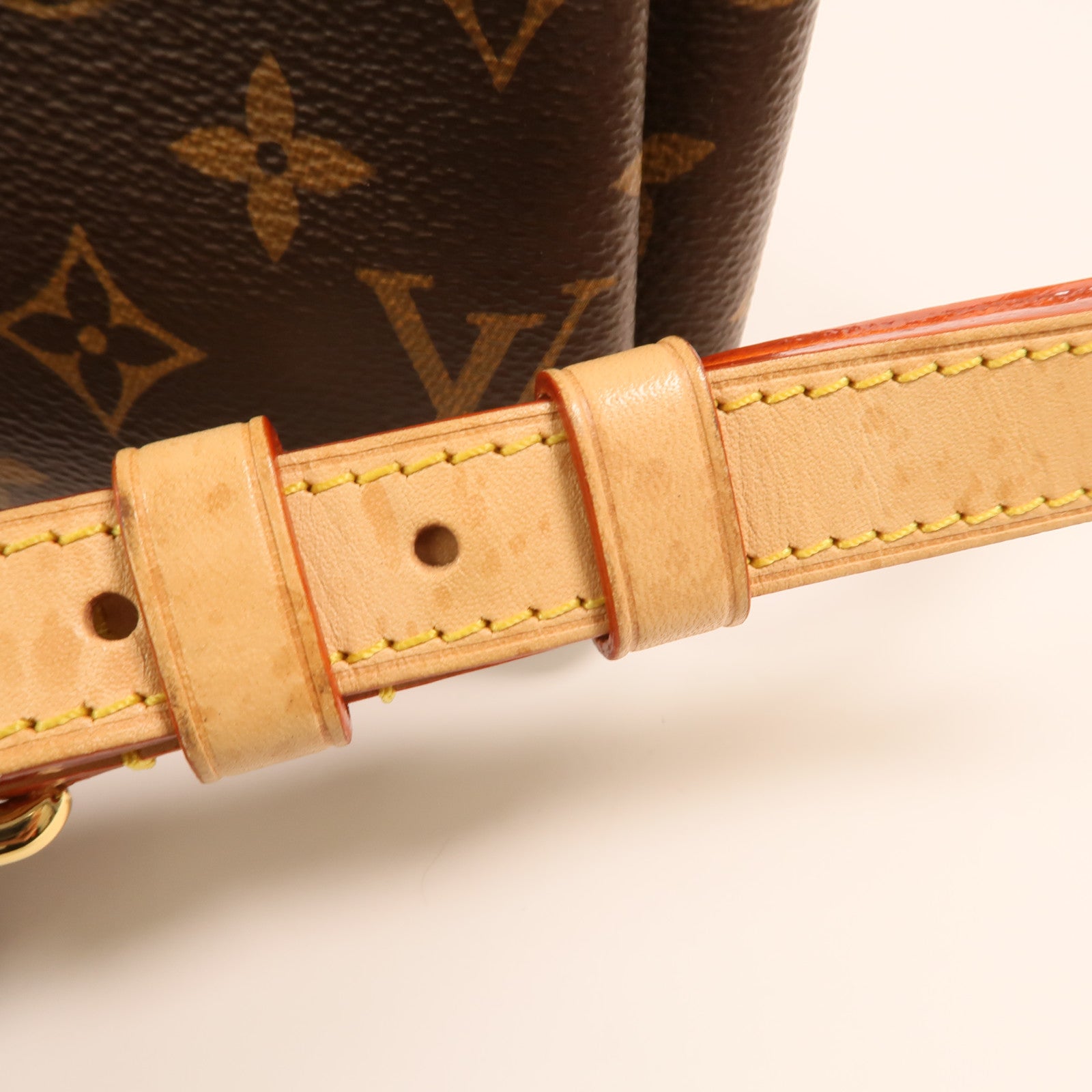 LOUIS VUITTON Monogram Soufflot MM金扣手挽肩背兩用袋