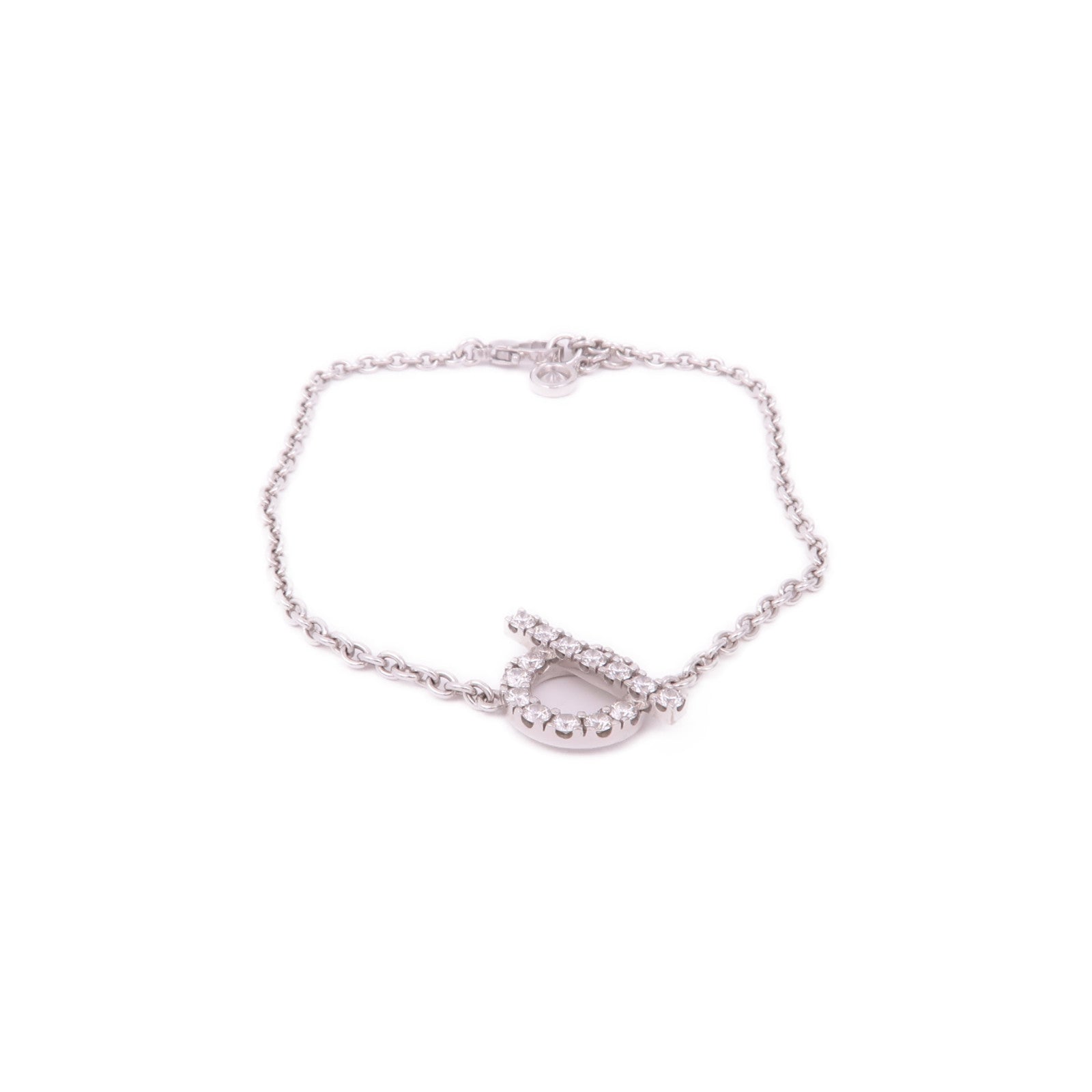 HERMES 【激減優惠】18K白金Diamond Finesse Bracelet鑽石手鏈