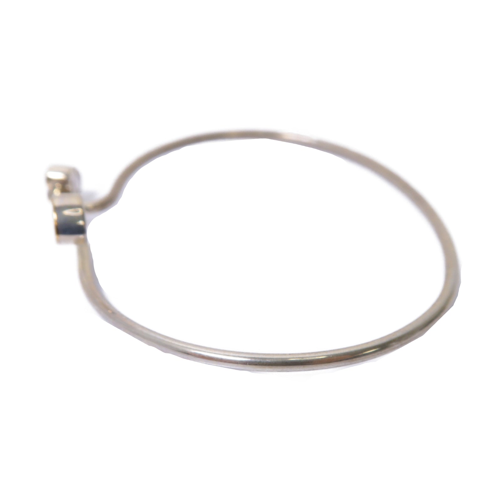 TIFFANY＆CO 18K黄金/925純銀Double Heart Bracelet手鐲