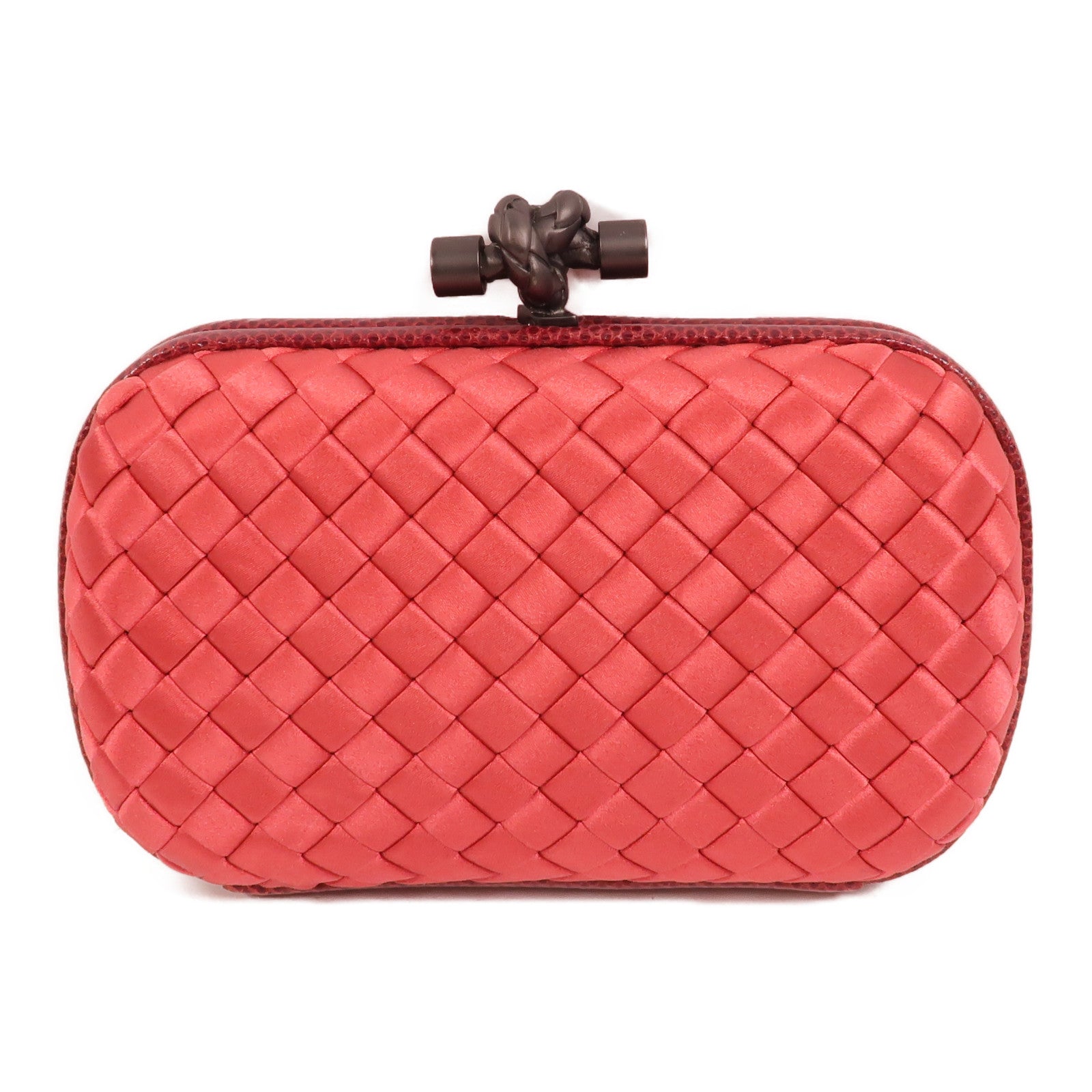 BOTTEGA VENETA Satin Knot Clutch手拿包