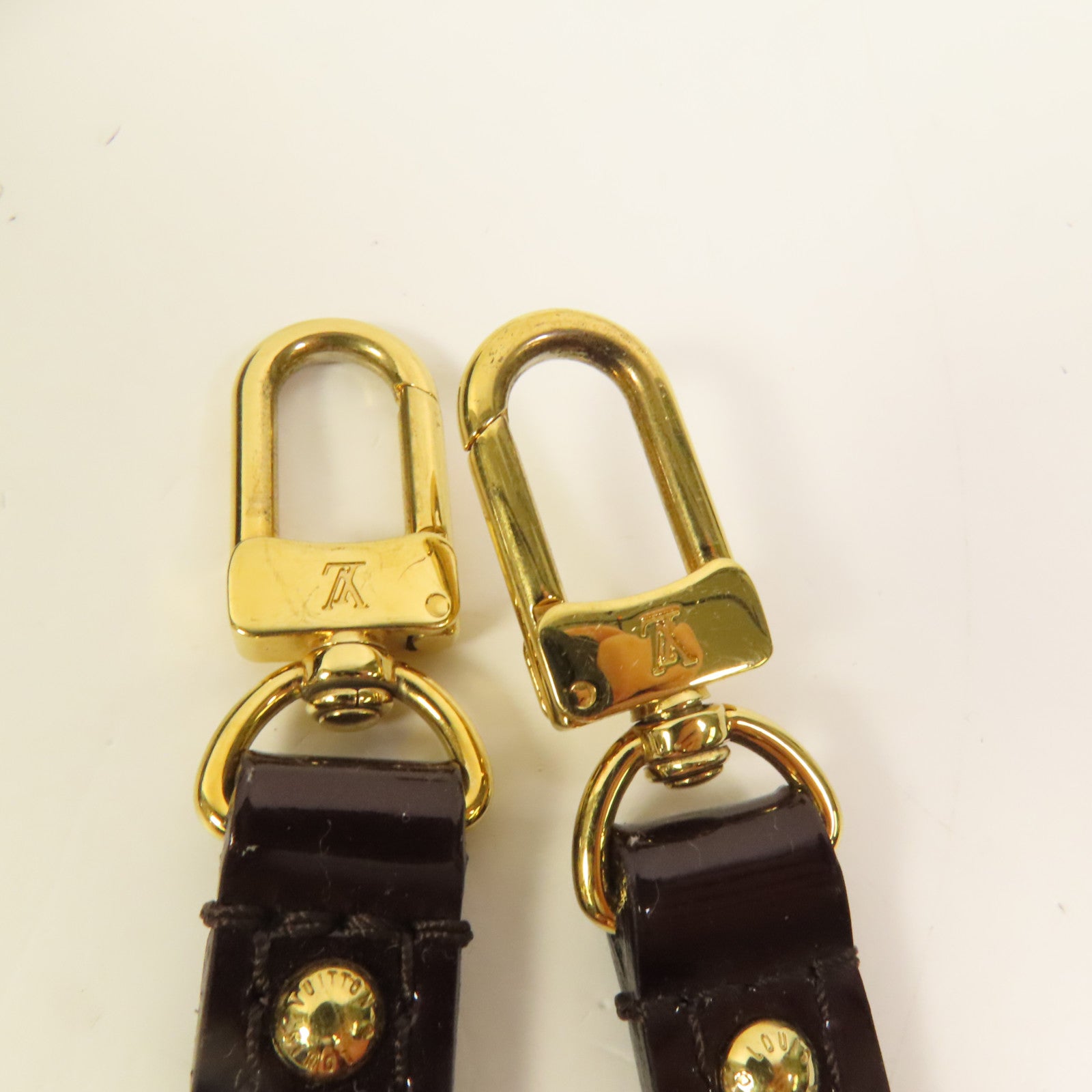 LOUIS VUITTON Vernis Alma BB金扣手挽肩背兩用袋