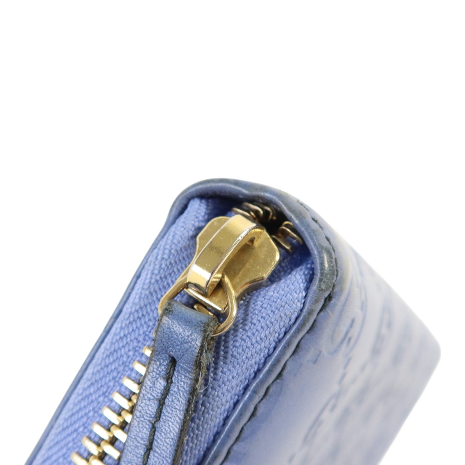 GUCCI 牛皮皮革Zipper Long Wallet金扣長錢包