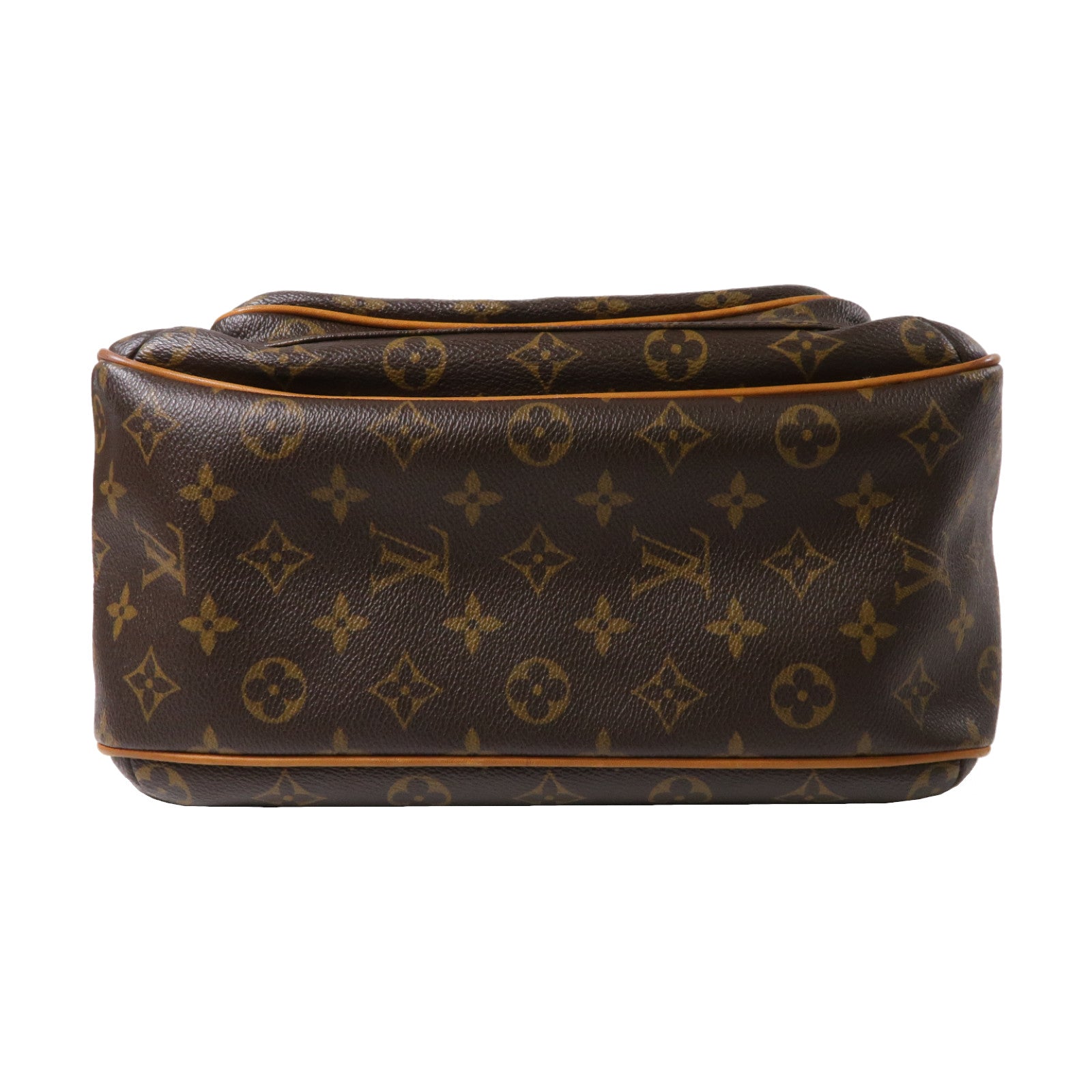 LOUIS VUITTON Monogram Tikal GM金扣肩背袋啡色