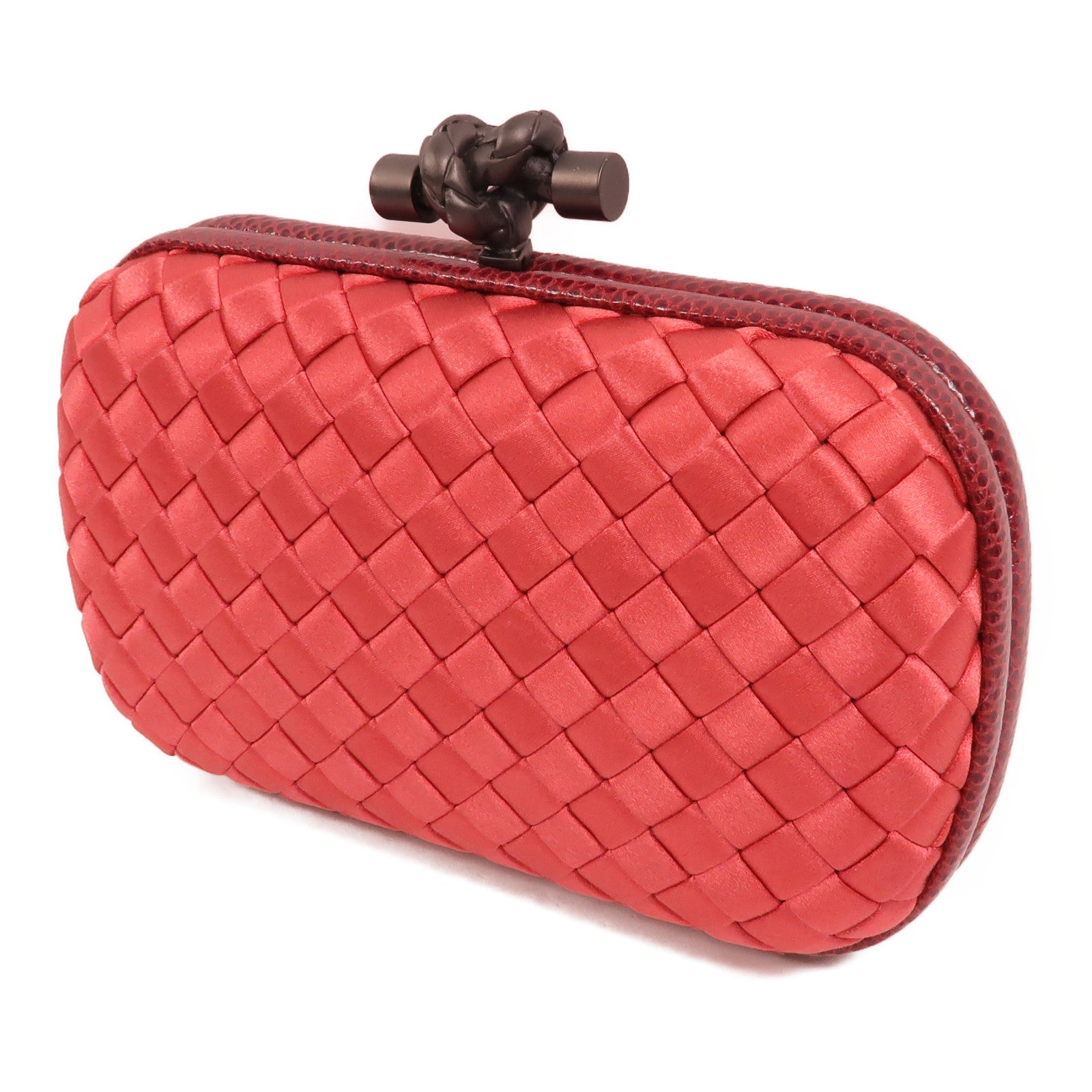 BOTTEGA VENETA Satin Knot Clutch手拿包
