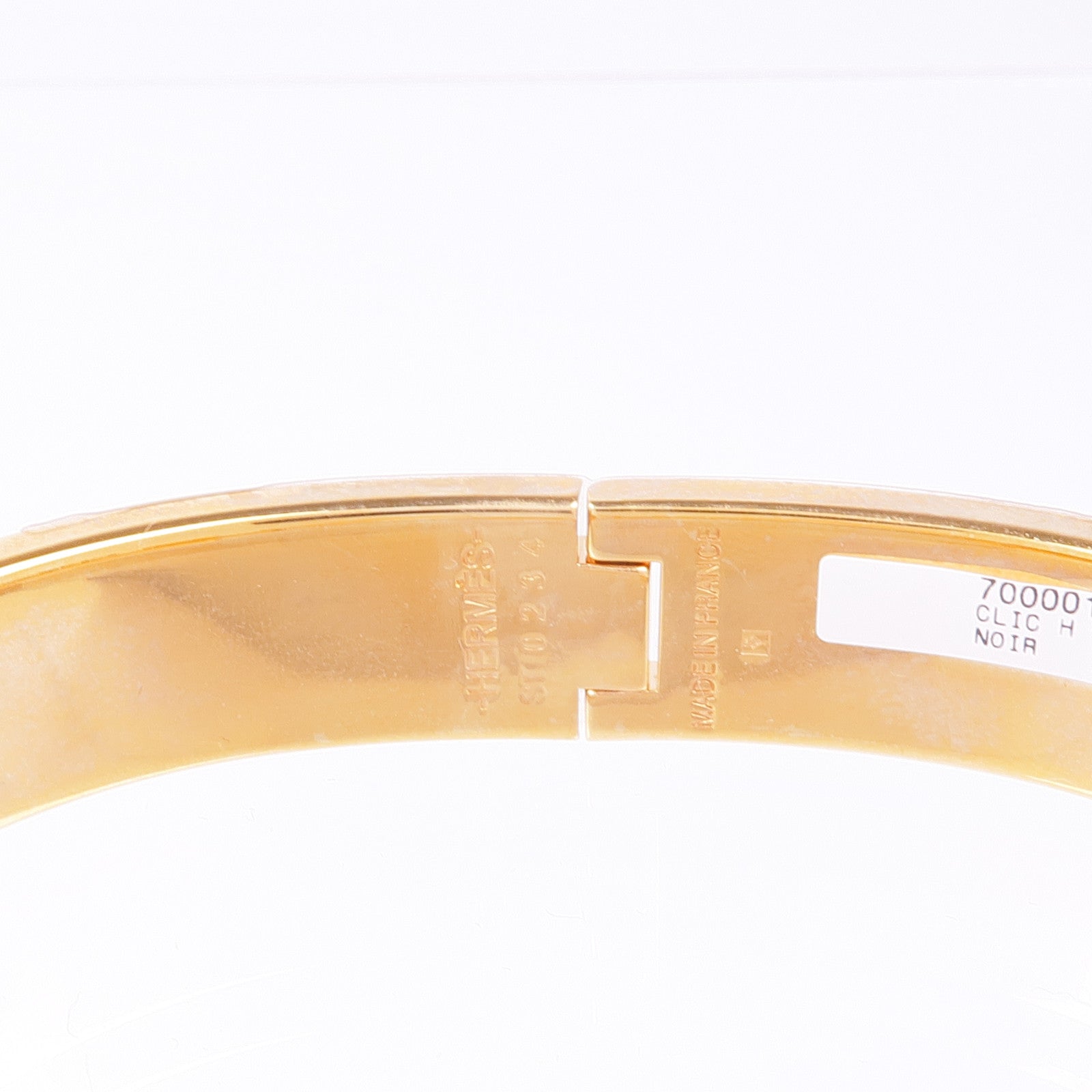 HERMES 金屬/琺瑯Clic-Clac H Bracelet金扣手鐲