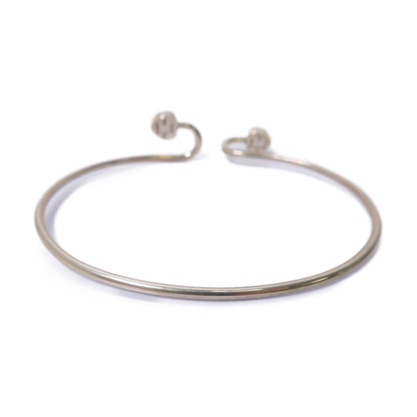 TIFFANY＆CO 18K黄金/925純銀Double Heart Bracelet手鐲