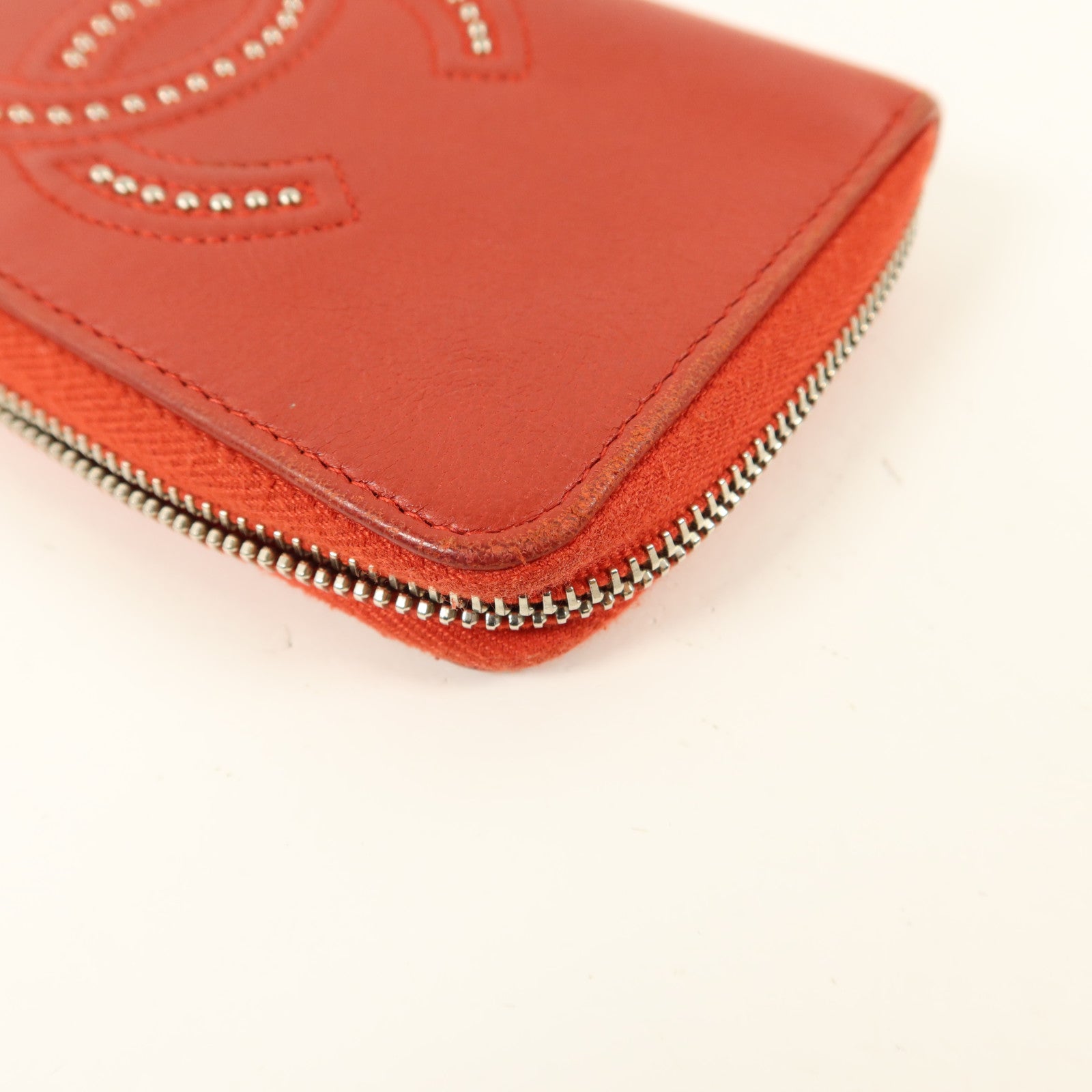 CHANEL 牛皮皮革Zipper Wallet錢包