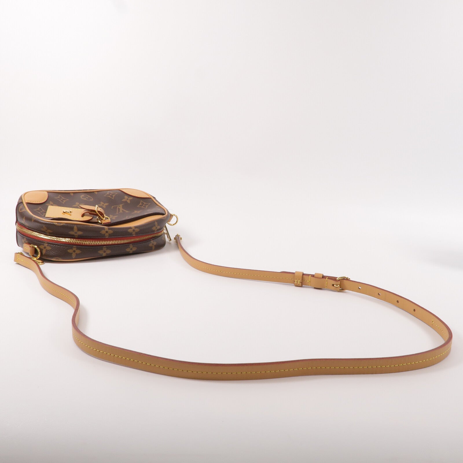 LOUIS VUITTON Monogram Deauville Mini肩背袋