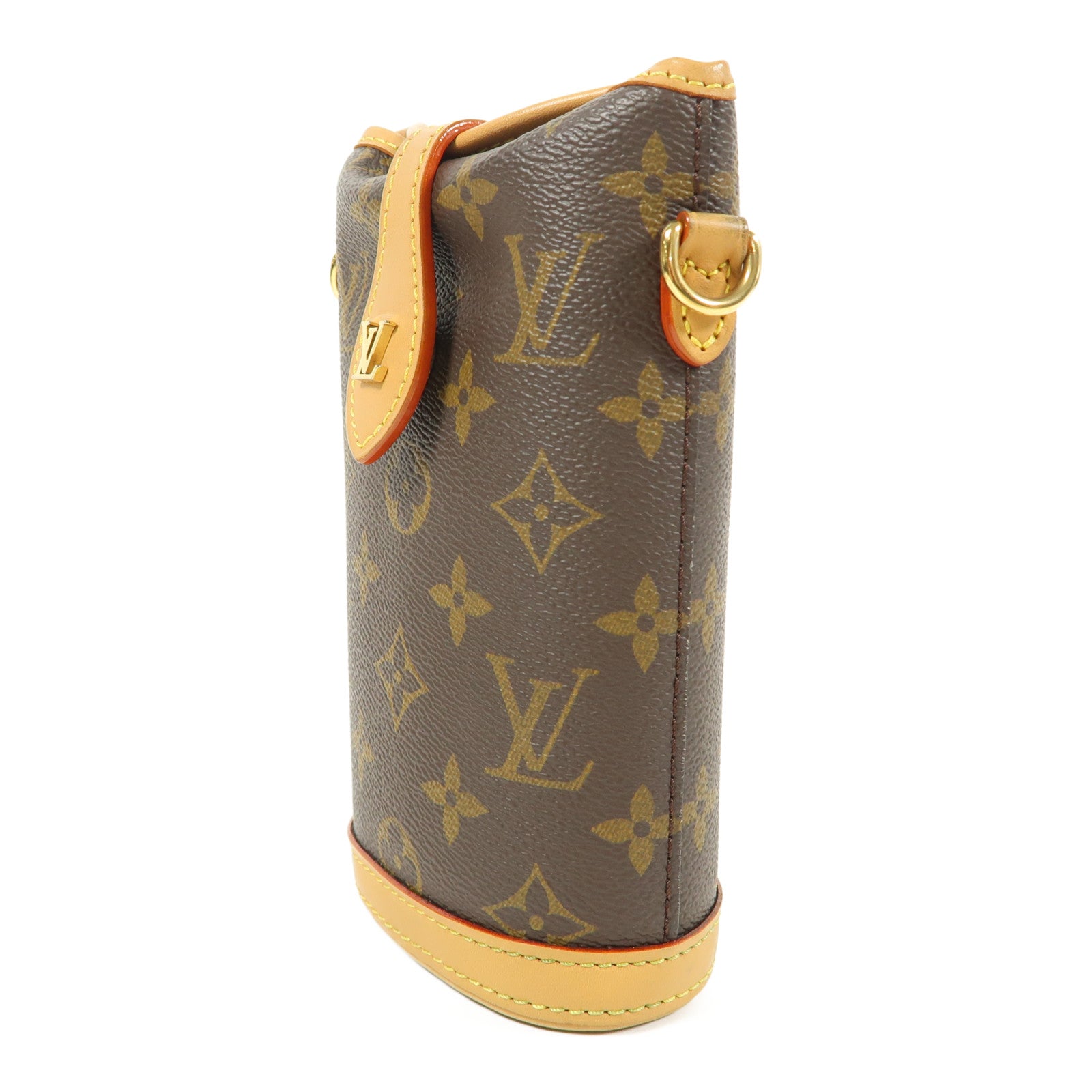 LOUIS VUITTON Monogram Fold Me Pouch金扣肩背袋