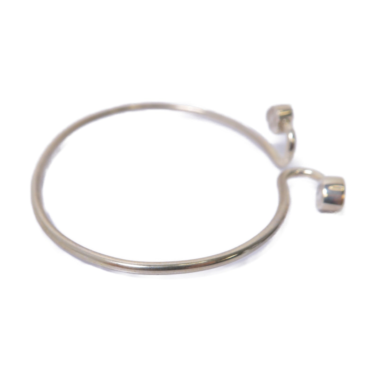 TIFFANY＆CO 18K黄金/925純銀Double Heart Bracelet手鐲