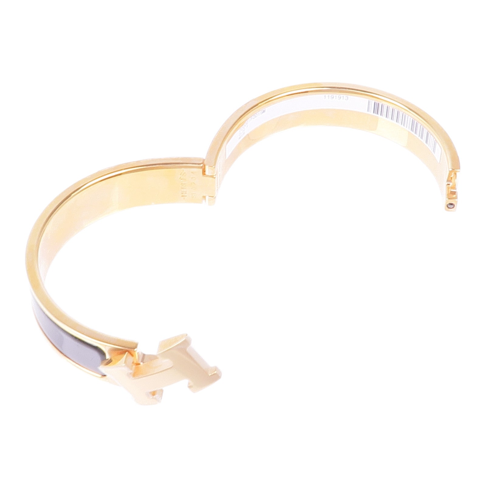 HERMES 金屬/琺瑯Clic-Clac H Bracelet金扣手鐲