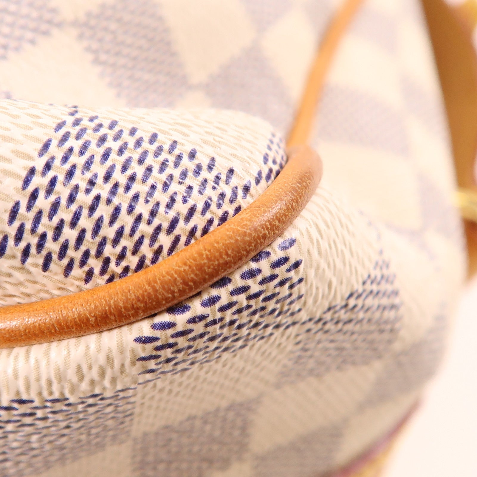 LOUIS VUITTON 【激減優惠】Damier Azur Stresa PM金扣肩背袋