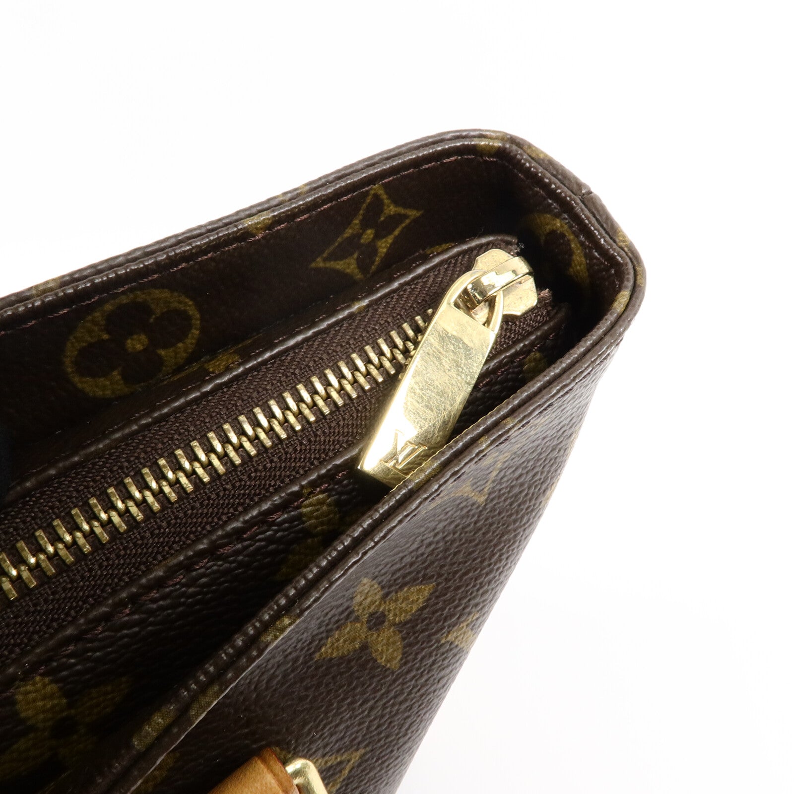 LOUIS VUITTON Monogram Cabas Piano金扣肩背袋