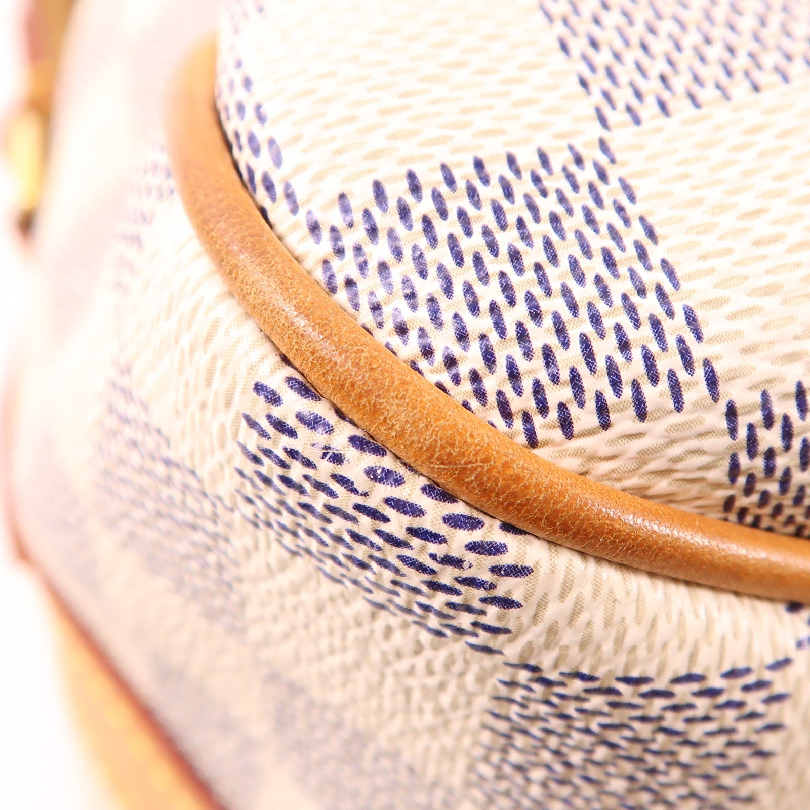 LOUIS VUITTON 【激減優惠】Damier Azur Stresa PM金扣肩背袋