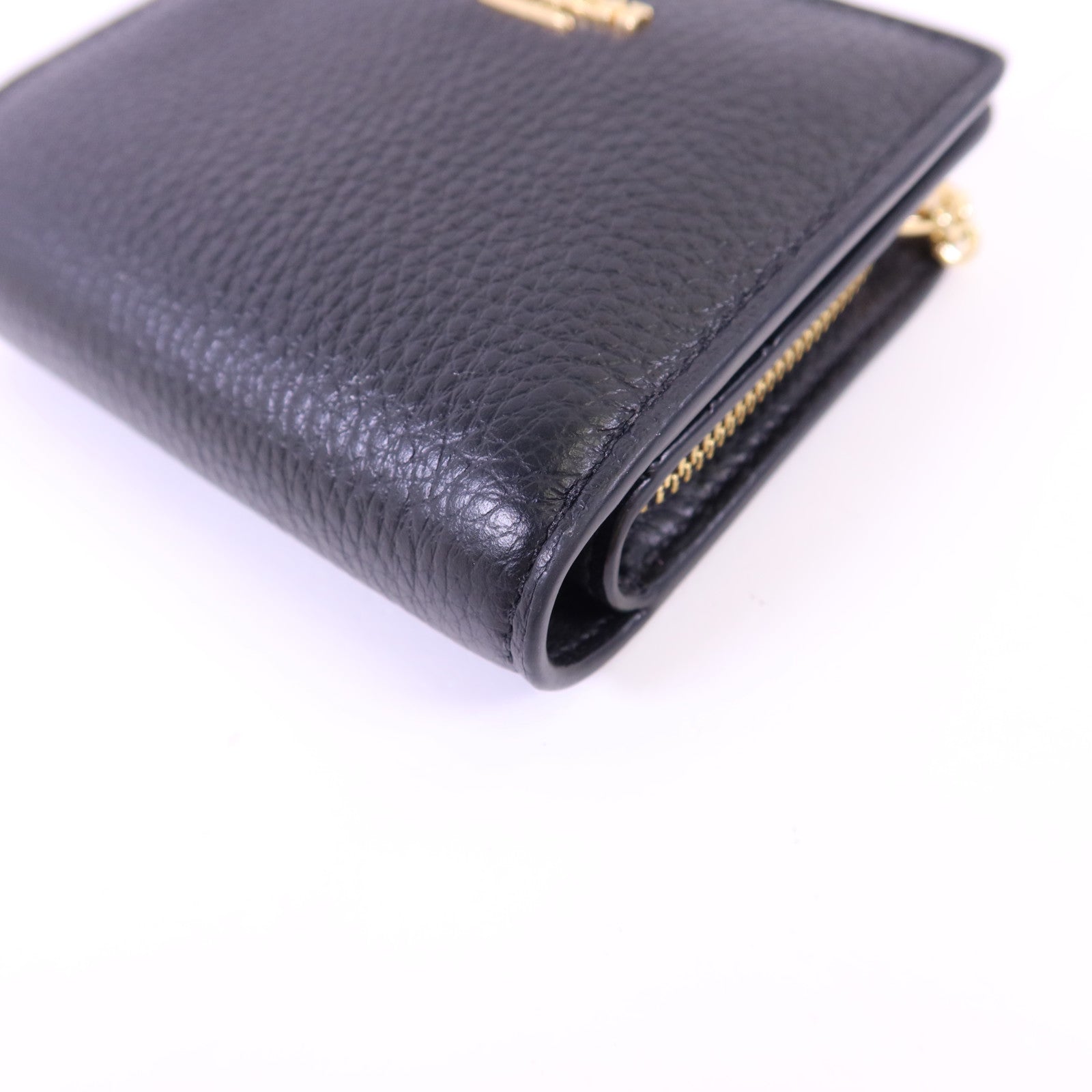 COACH 牛皮皮革Wallet金扣錢包