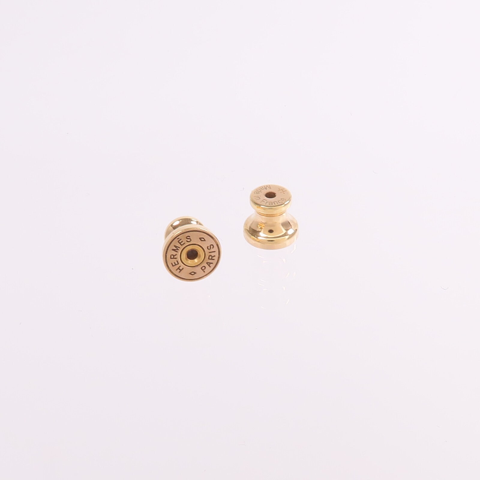 HERMES 金屬Mini Pop H耳環
