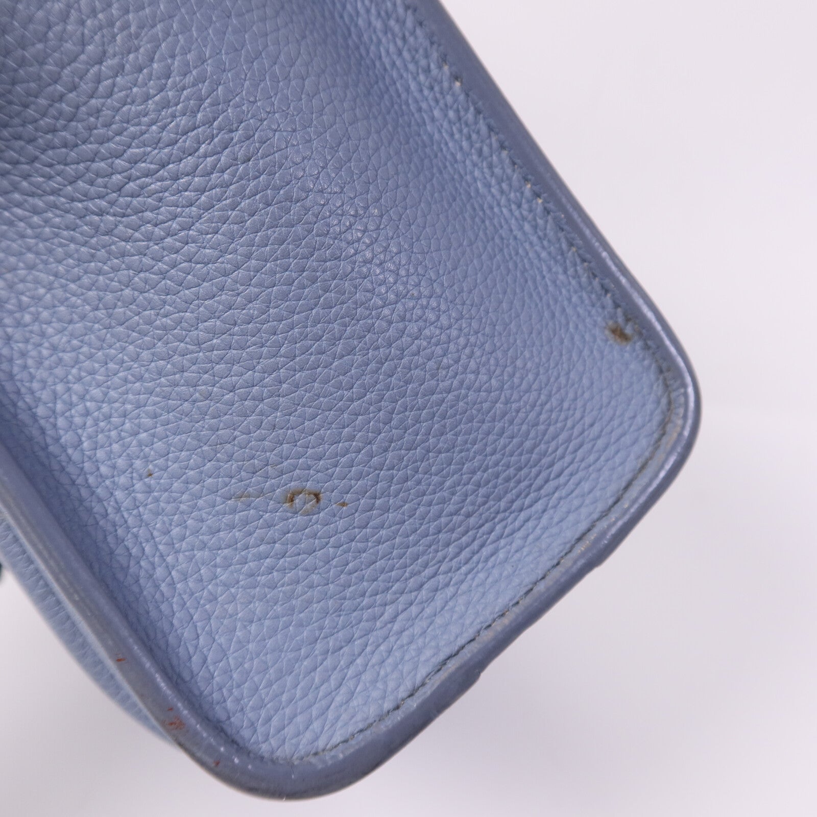 CELINE 牛皮皮革Nano Luggage銀扣手挽肩背兩用袋